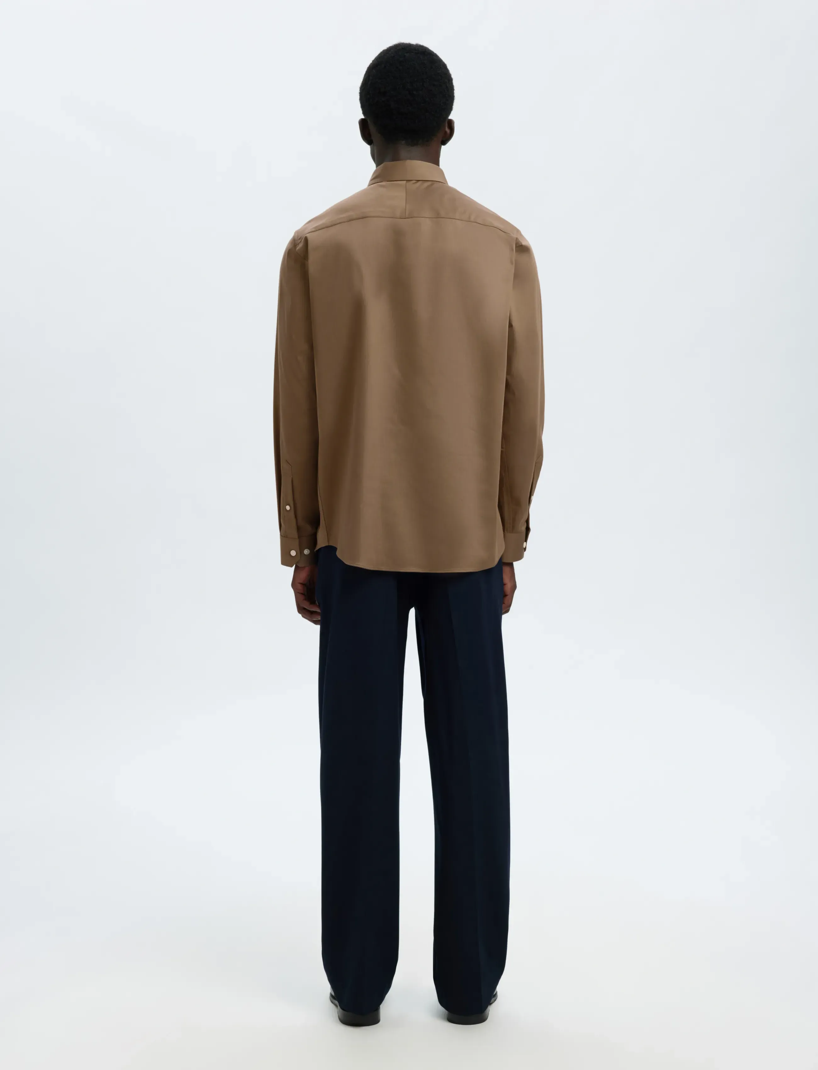 Selected - SLMFILIP-PERFORMANCE SLIM LS SHIRT NOOS - formelle hemden - chocolate chip - 2