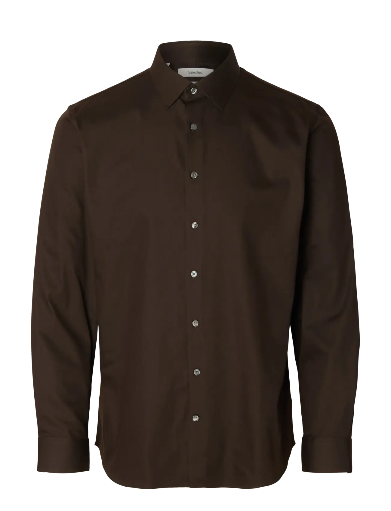 Selected - SLMFILIP-PERFORMANCE SLIM LS SHIRT NOOS - formal shirts - delicioso - 1