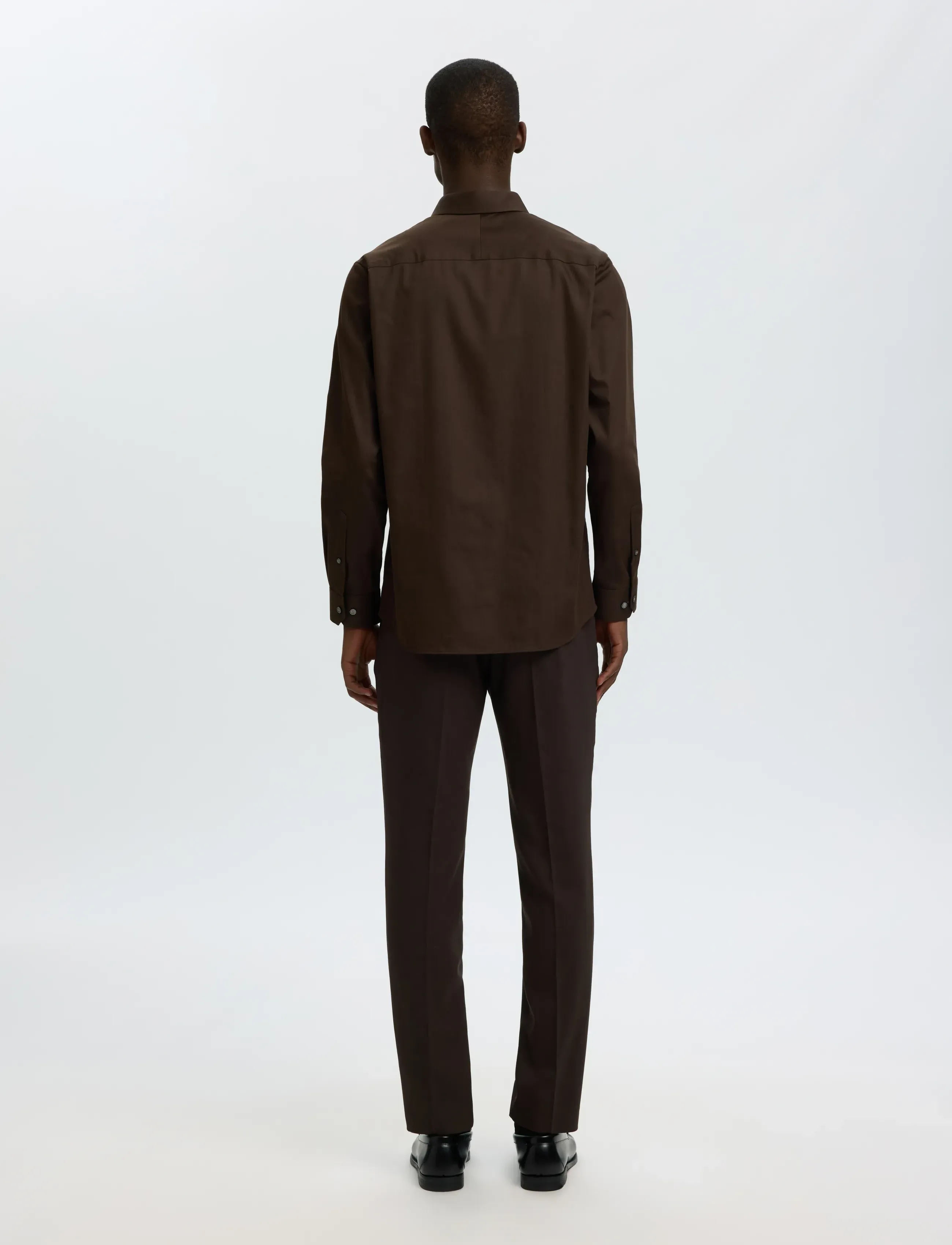 Selected - SLMFILIP-PERFORMANCE SLIM LS SHIRT NOOS - formal shirts - delicioso - 2
