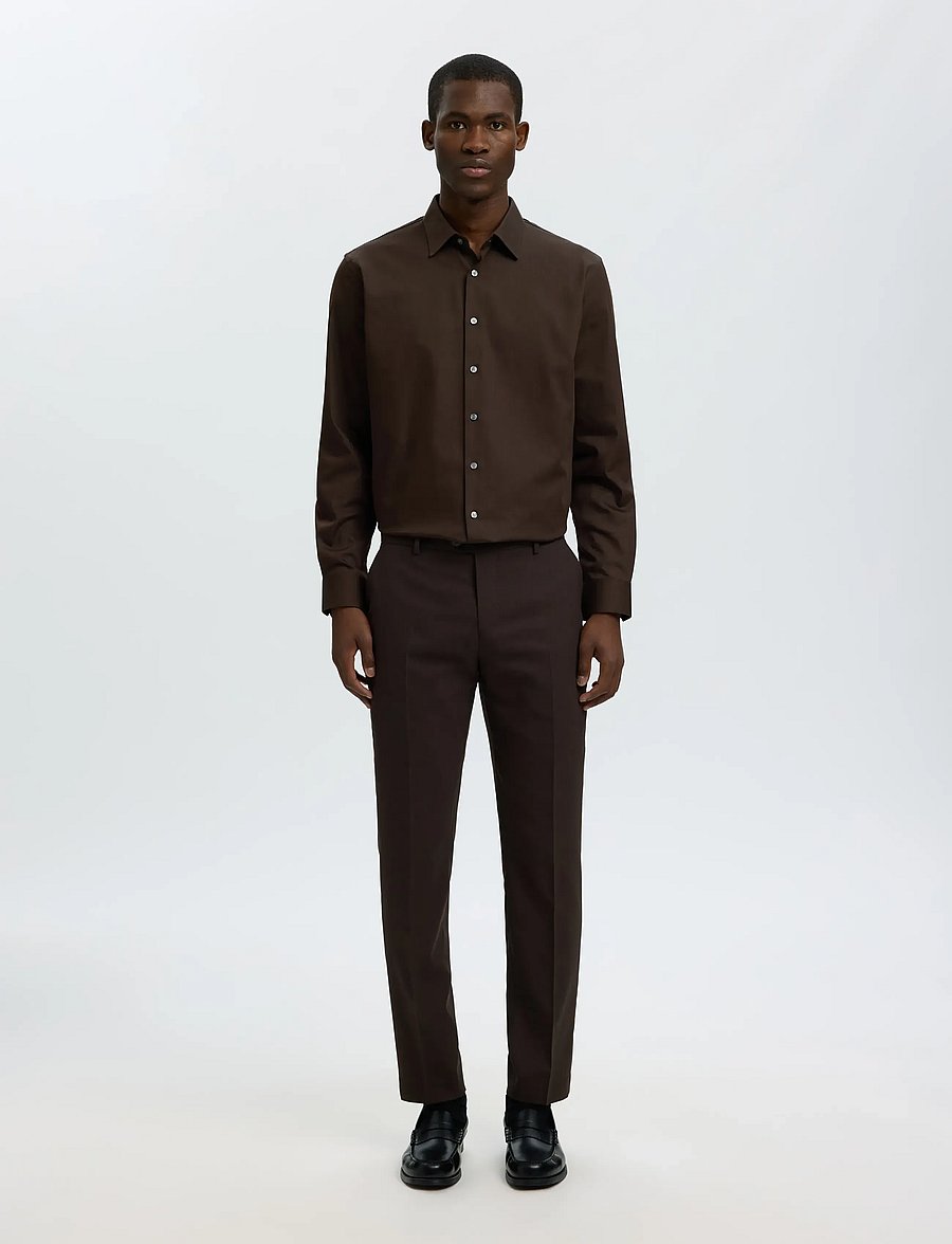 Selected - SLMFILIP-PERFORMANCE SLIM LS SHIRT NOOS - formelle hemden - delicioso - 3