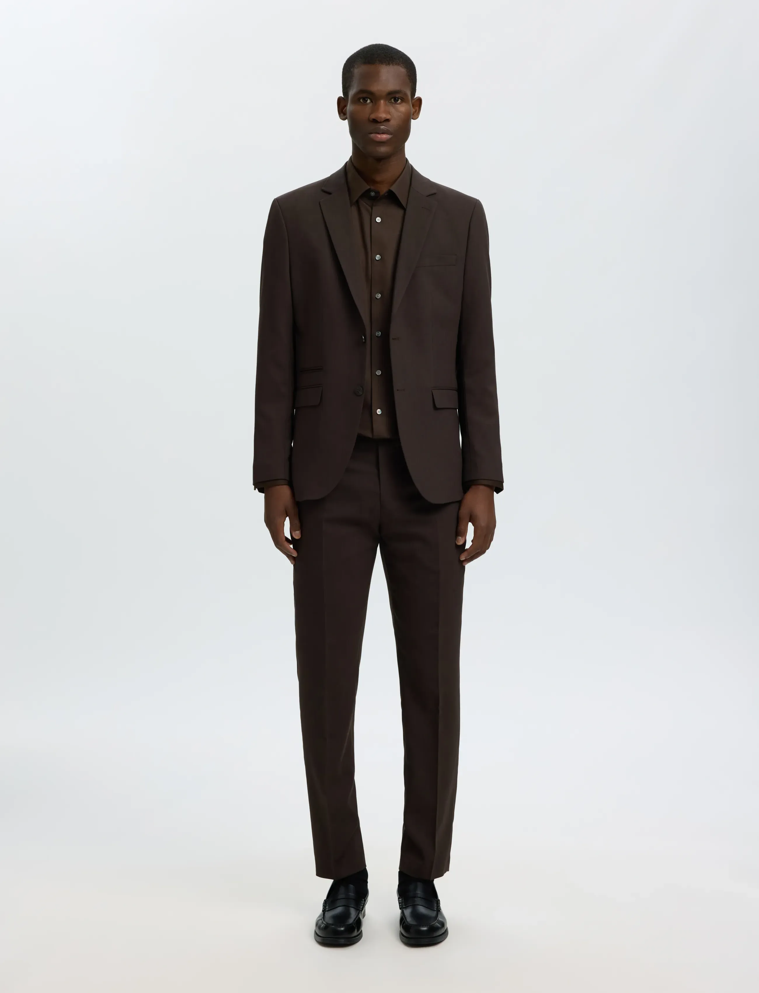 Selected - SLMFILIP-PERFORMANCE SLIM LS SHIRT NOOS - formal shirts - delicioso - 5