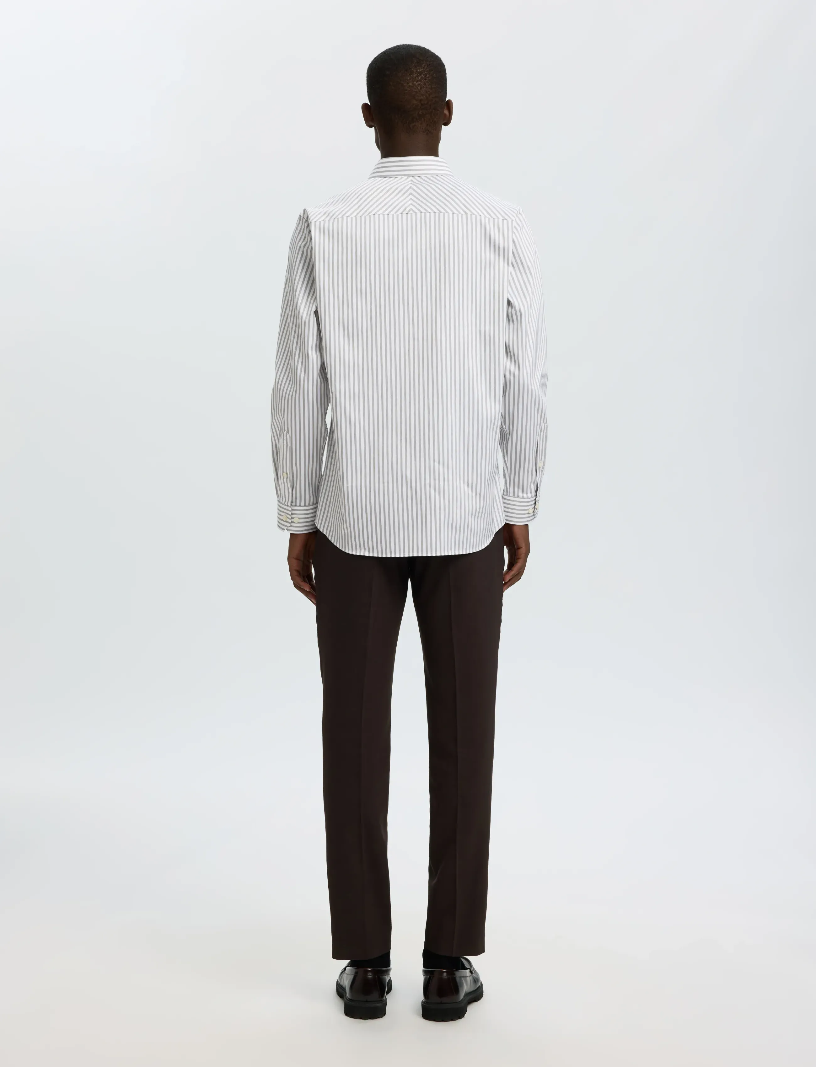 Selected - SLMFILIP-PERFORMANCE SLIM LS SHIRT NOOS - formal shirts - kalamata - 2