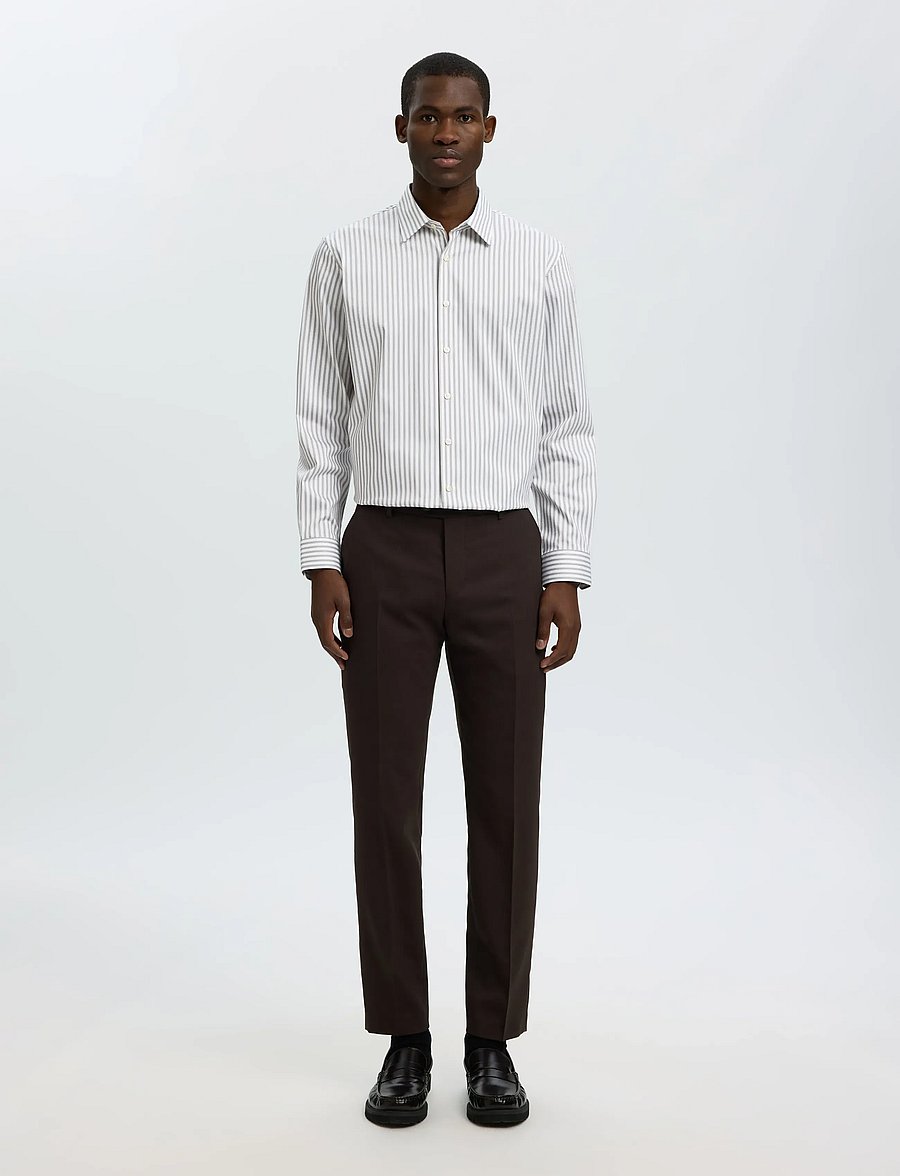 Selected - SLMFILIP-PERFORMANCE SLIM LS SHIRT NOOS - formelle hemden - kalamata - 3