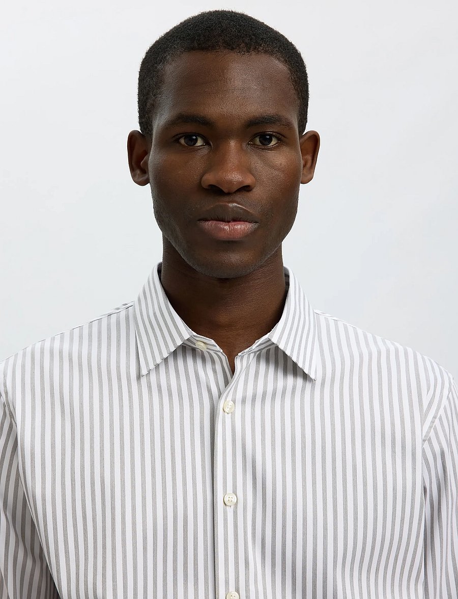 Selected - SLMFILIP-PERFORMANCE SLIM LS SHIRT NOOS - formelle hemden - kalamata - 4