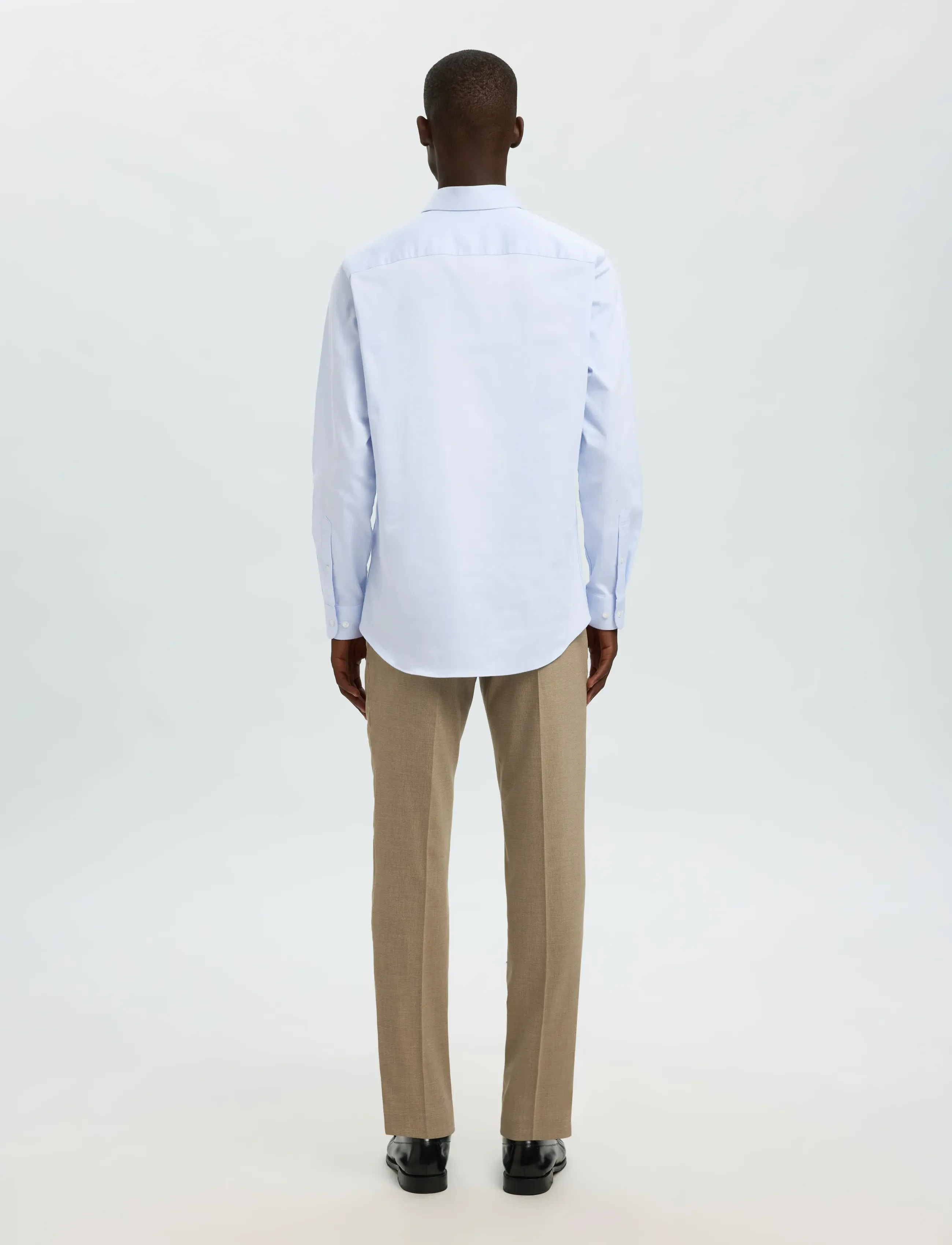 Selected - SLMFILIP-PERFORMANCE SLIM LS SHIRT NOOS - formelle hemden - light blue - 2