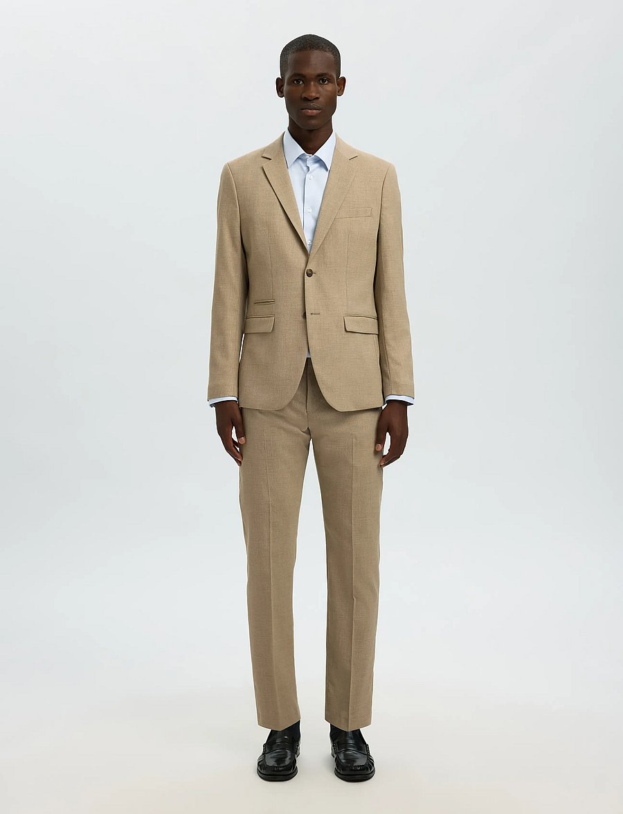 Selected - SLMFILIP-PERFORMANCE SLIM LS SHIRT NOOS - formelle hemden - light blue - 4
