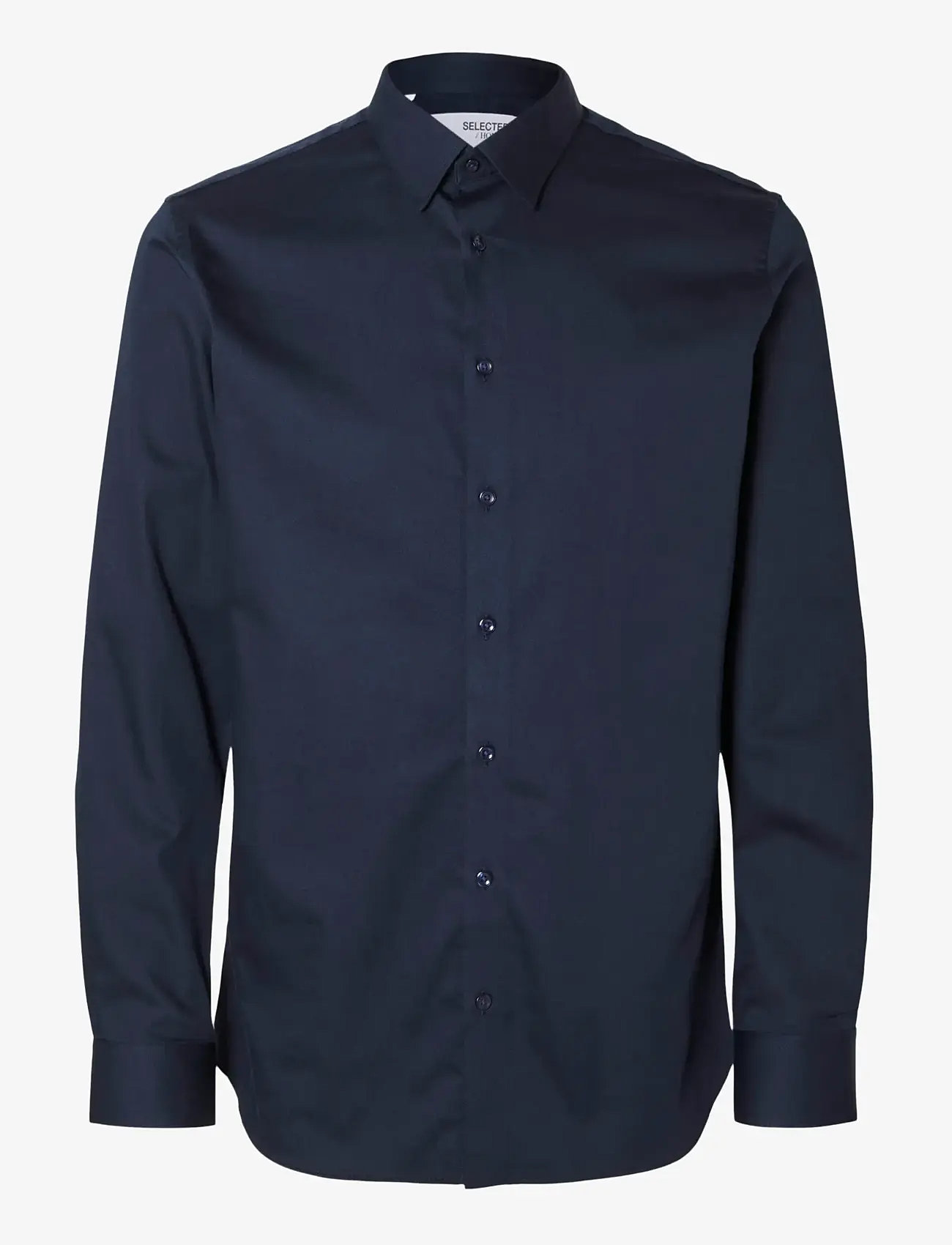 Selected - SLMSLIMFILIP PERFORMANCE SHIRT LS NOOS - pidulikud särgid - sky captain - 1