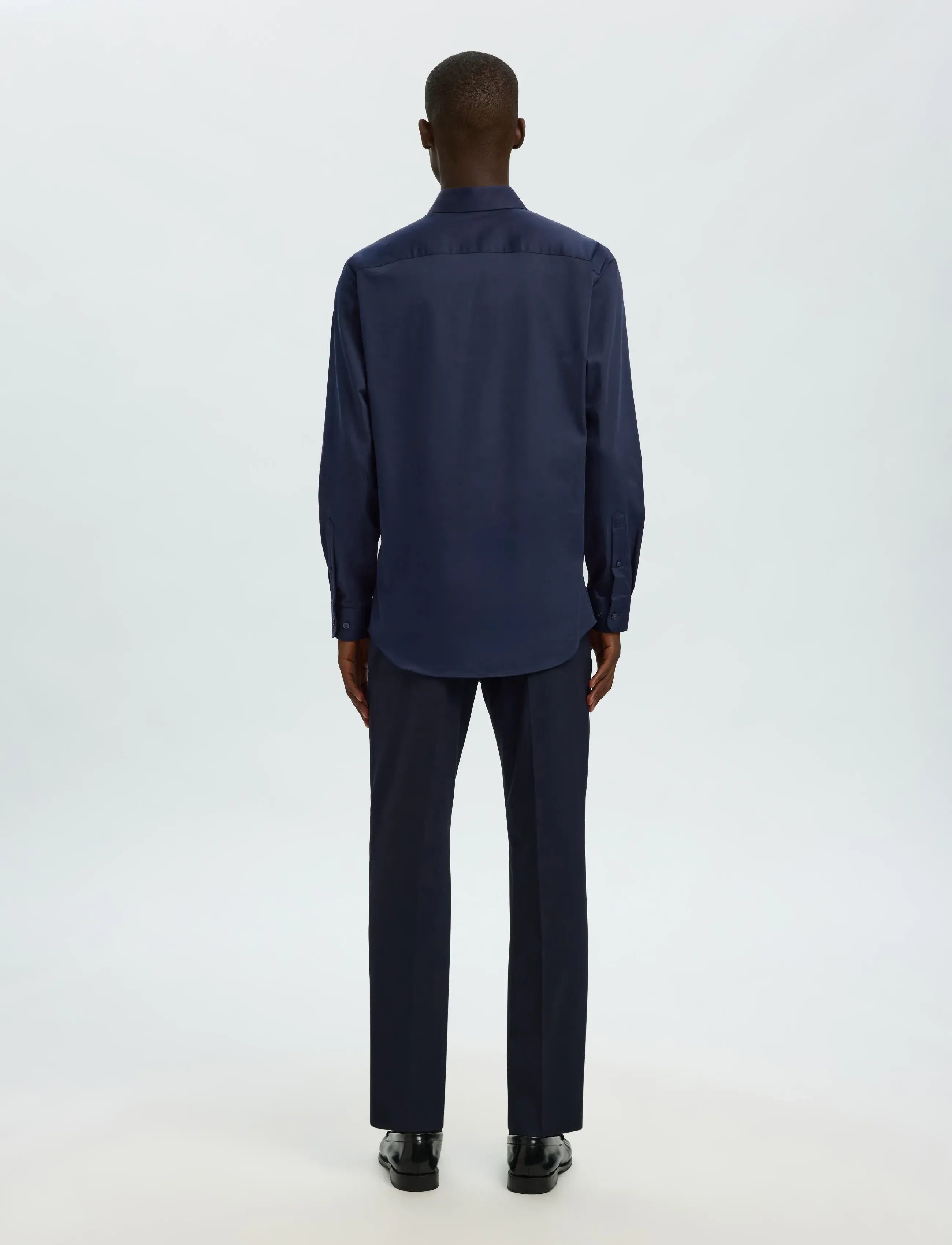 Selected - SLMFILIP-PERFORMANCE SLIM LS SHIRT NOOS - formelle hemden - sky captain - 2