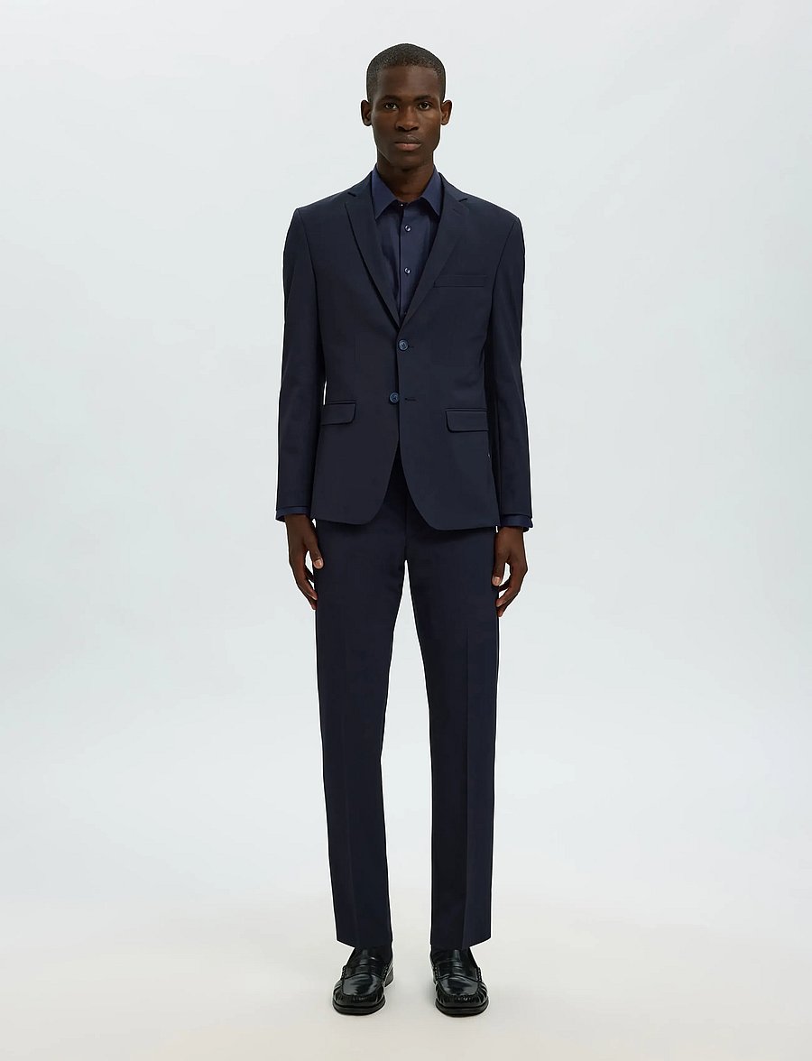 Selected - SLMFILIP-PERFORMANCE SLIM LS SHIRT NOOS - formelle hemden - sky captain - 3