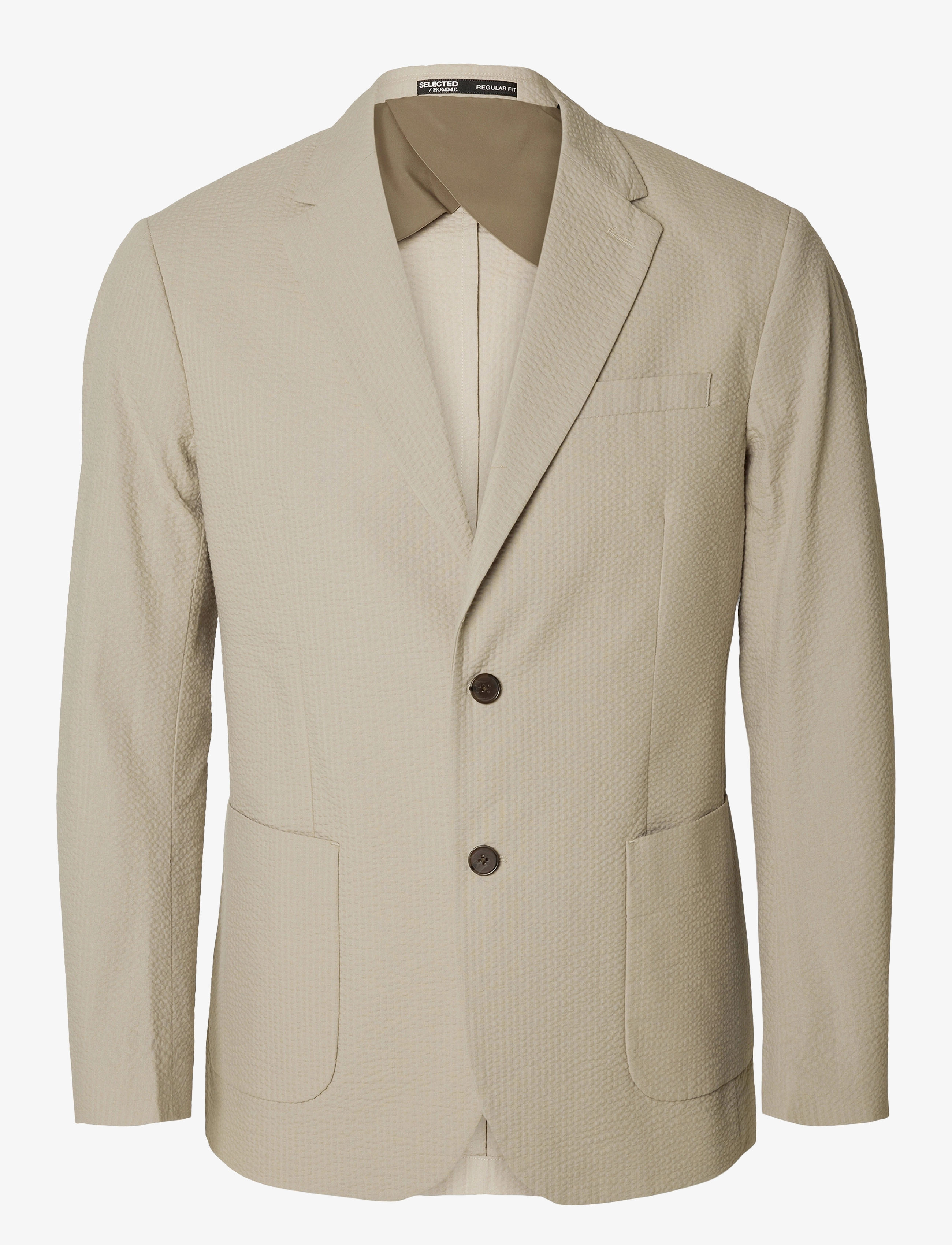 Selected - SLHREG-SMITH SEERSUCKER BLZ - pure cashmere - 1