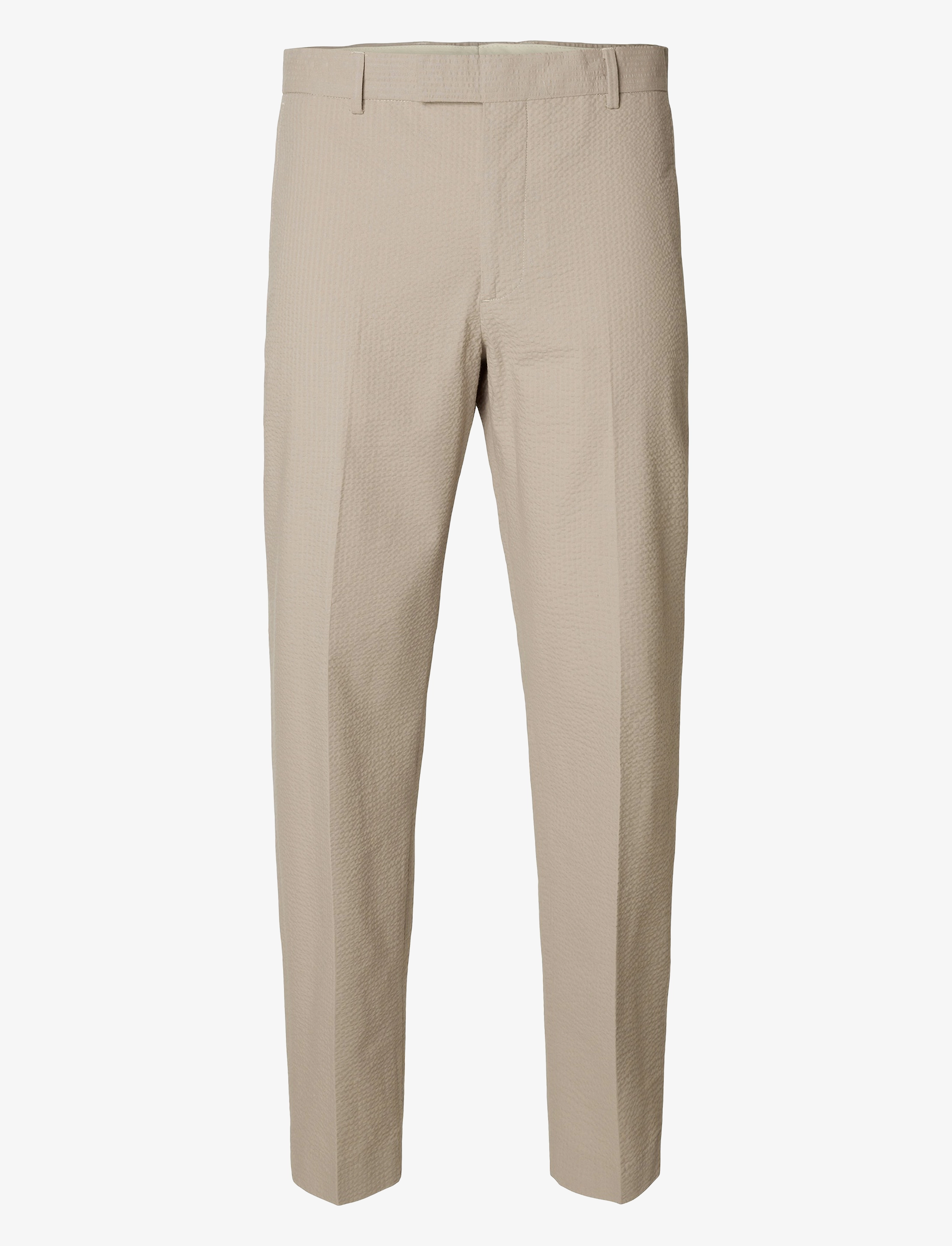 Selected - SLHREG-SMITH SEERSUCKER TRS - pure cashmere - 1
