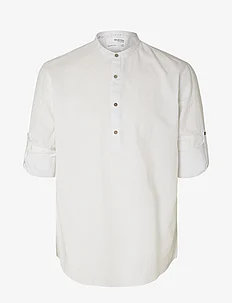 SLHREGNEW-LINEN SHIRT TUNIC LS BAND, Selected Homme
