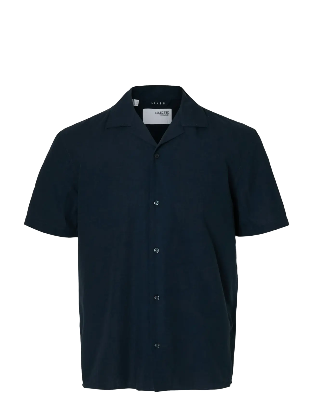 Selected SLHRELAXSUN SHIRT SS RESORT - Selected - SKY CAPTAIN / navy