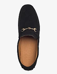 Selected Homme - SLHSERGIO SUEDE HORSEBIT DRIVING SHOE - loafers - black - 3