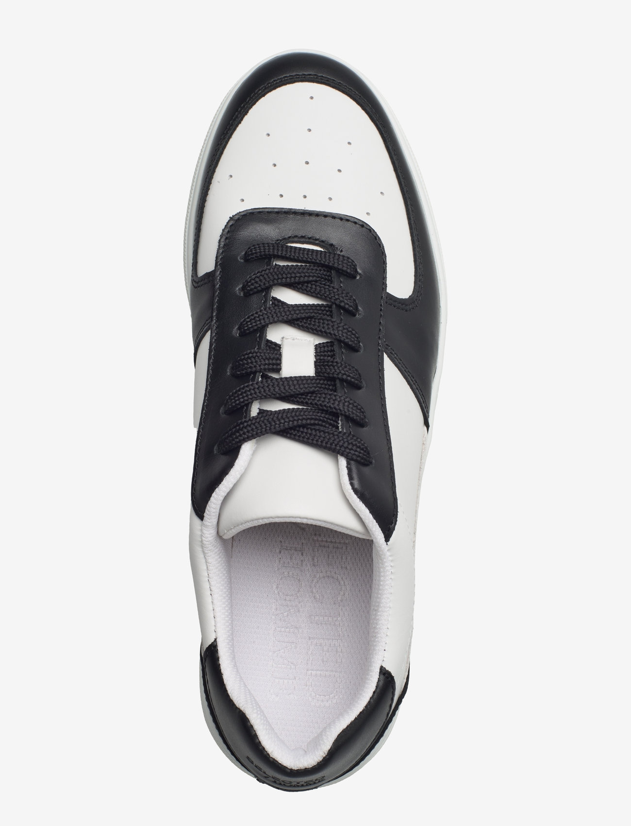 Selected - SLHHARALD LEATHER SNEAKER - niedriger schnitt - black - 3