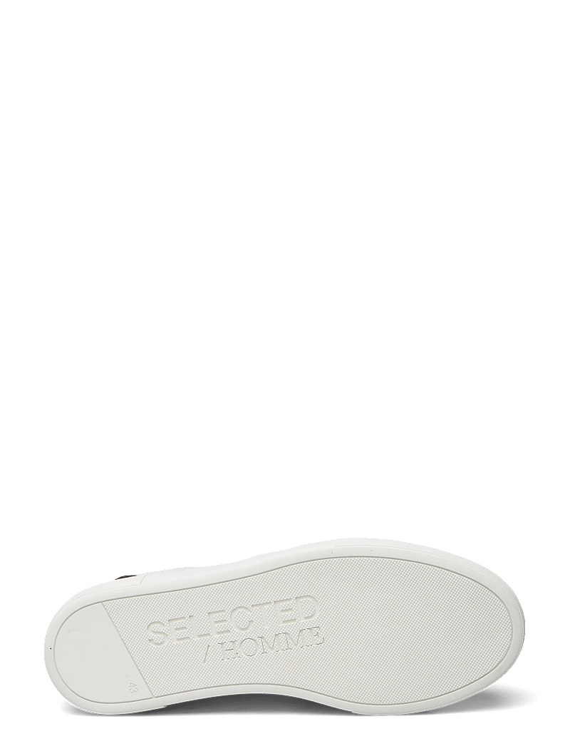 Selected - SLHHARALD LEATHER SNEAKER - sneakersy niskie - black - 4