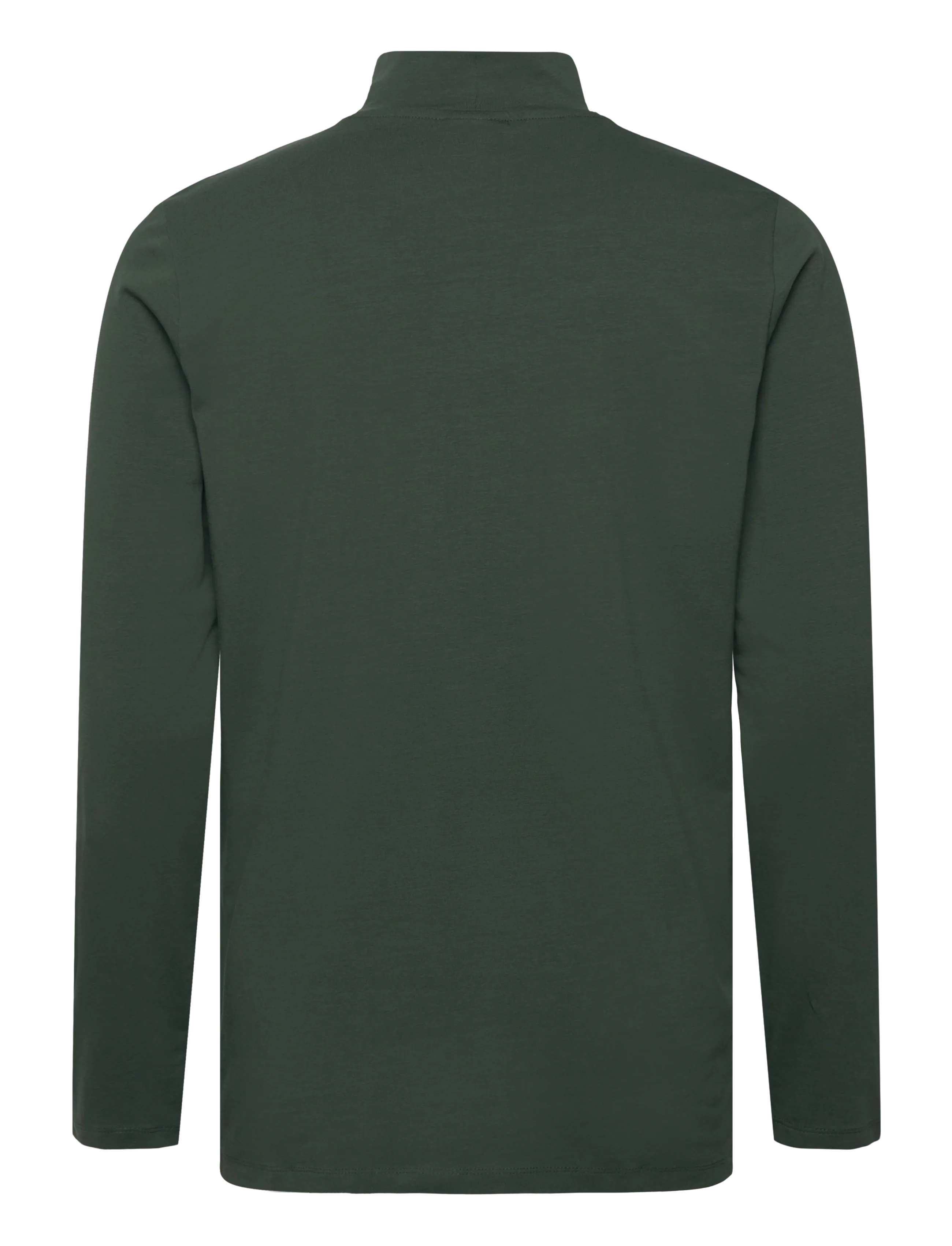 Selected - SLHSLIM-RORY LS TURTLE NECK TEE EX - deep forest - 1