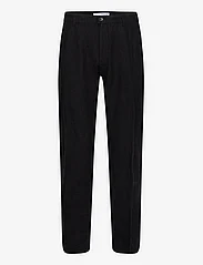 Selected Homme - SLH196-STRAIGHT MADS LINEN PANT NOOS - lina bikses - black - 0