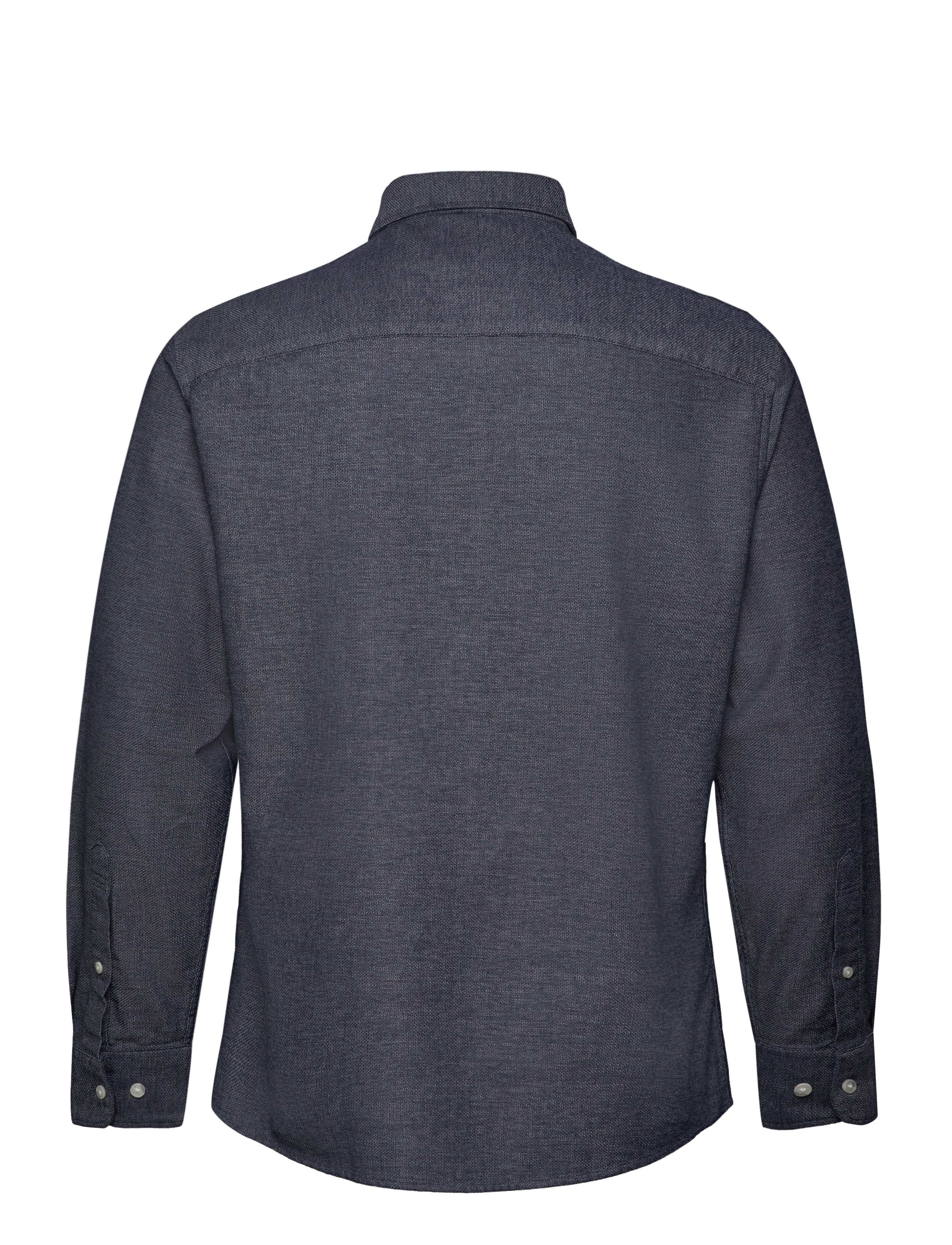 Selected - SLHREG-BOND KNITTED SHIRT LS - dark sapphire - 1