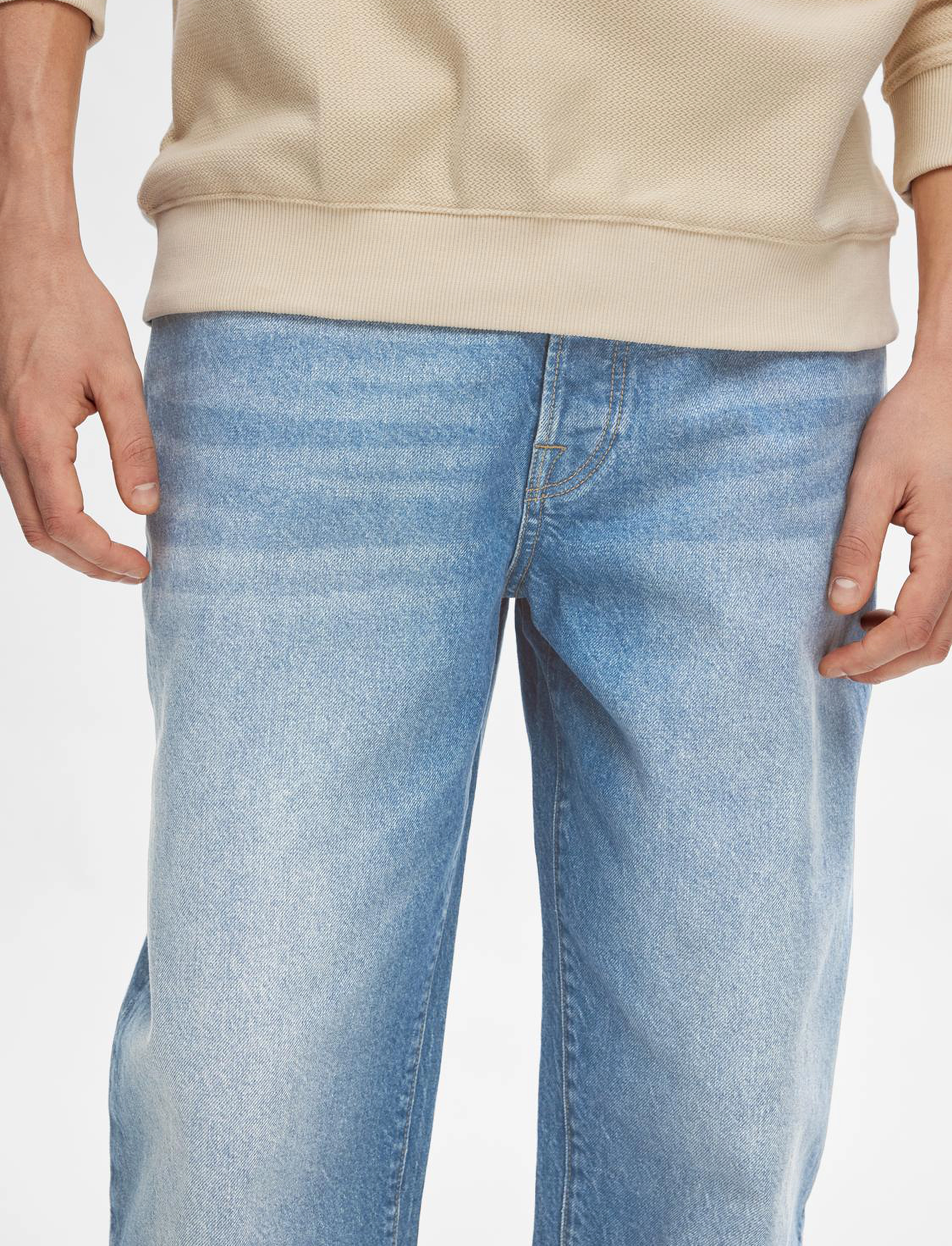 Selected - SLH-BARREL 5423 L.B WASH JNS - blue denim - 5