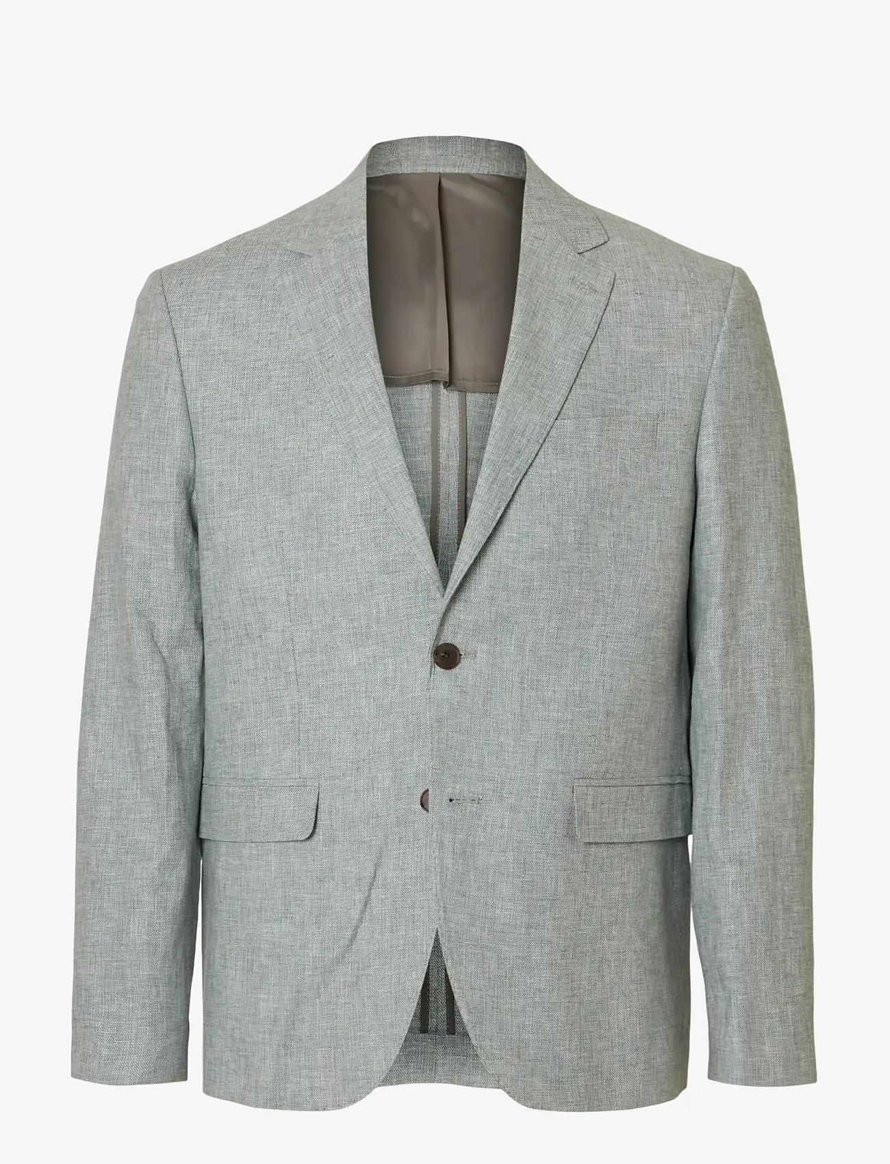 Selected - SLMREG-MALIK SUN BLZ NOOS - single breasted blazers - balsam green - 1