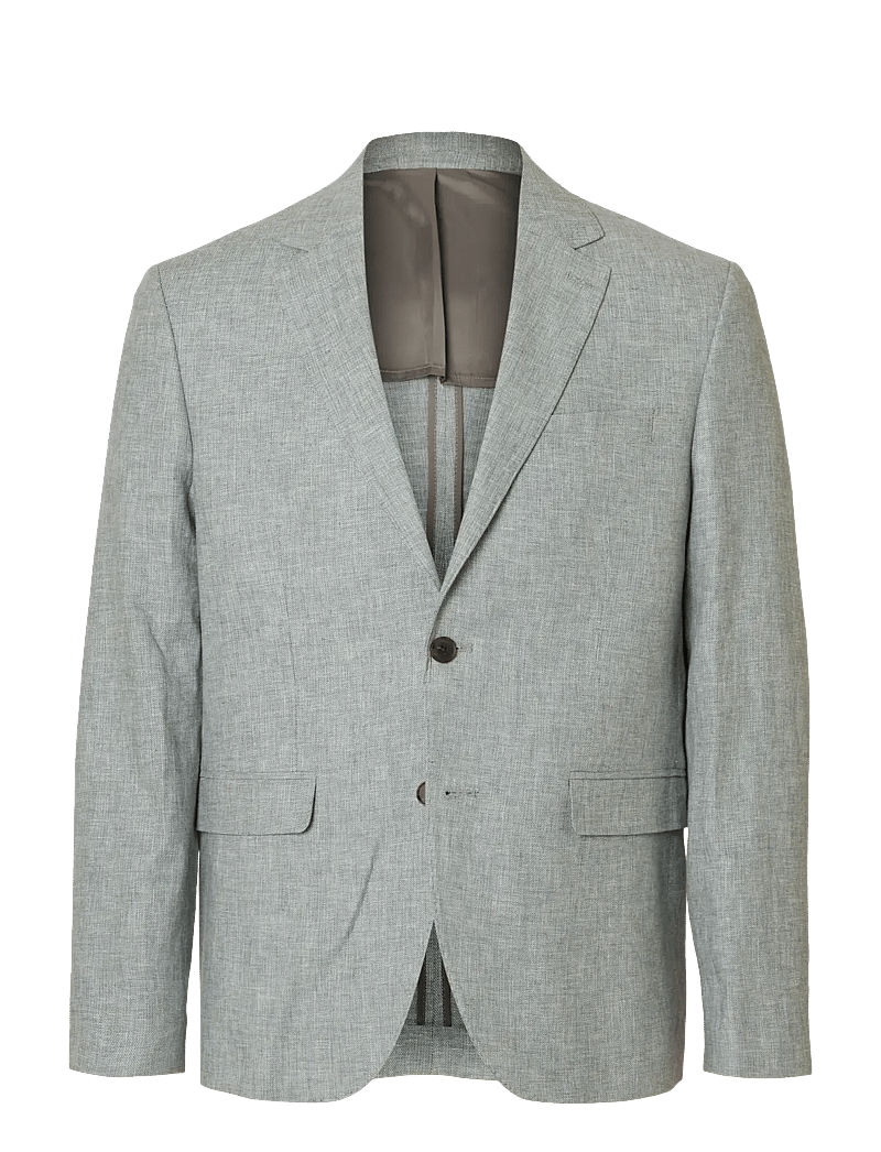 Selected - SLMREG-MALIK SUN BLZ NOOS - enkelknäppta kavajer - balsam green - 1