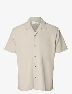 SLHREG-WEST SHIRT SS RESORT CAMP, Selected Homme