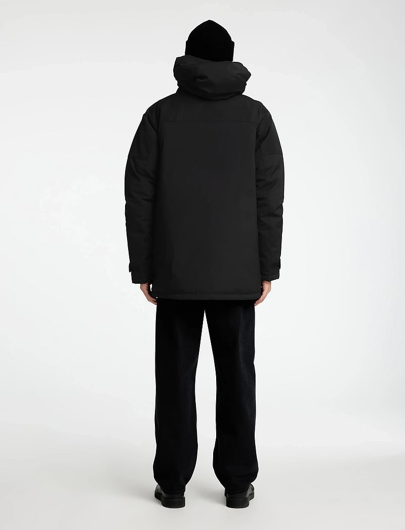 Selected - SLHRON PARKA - vinterjakker - black - 2