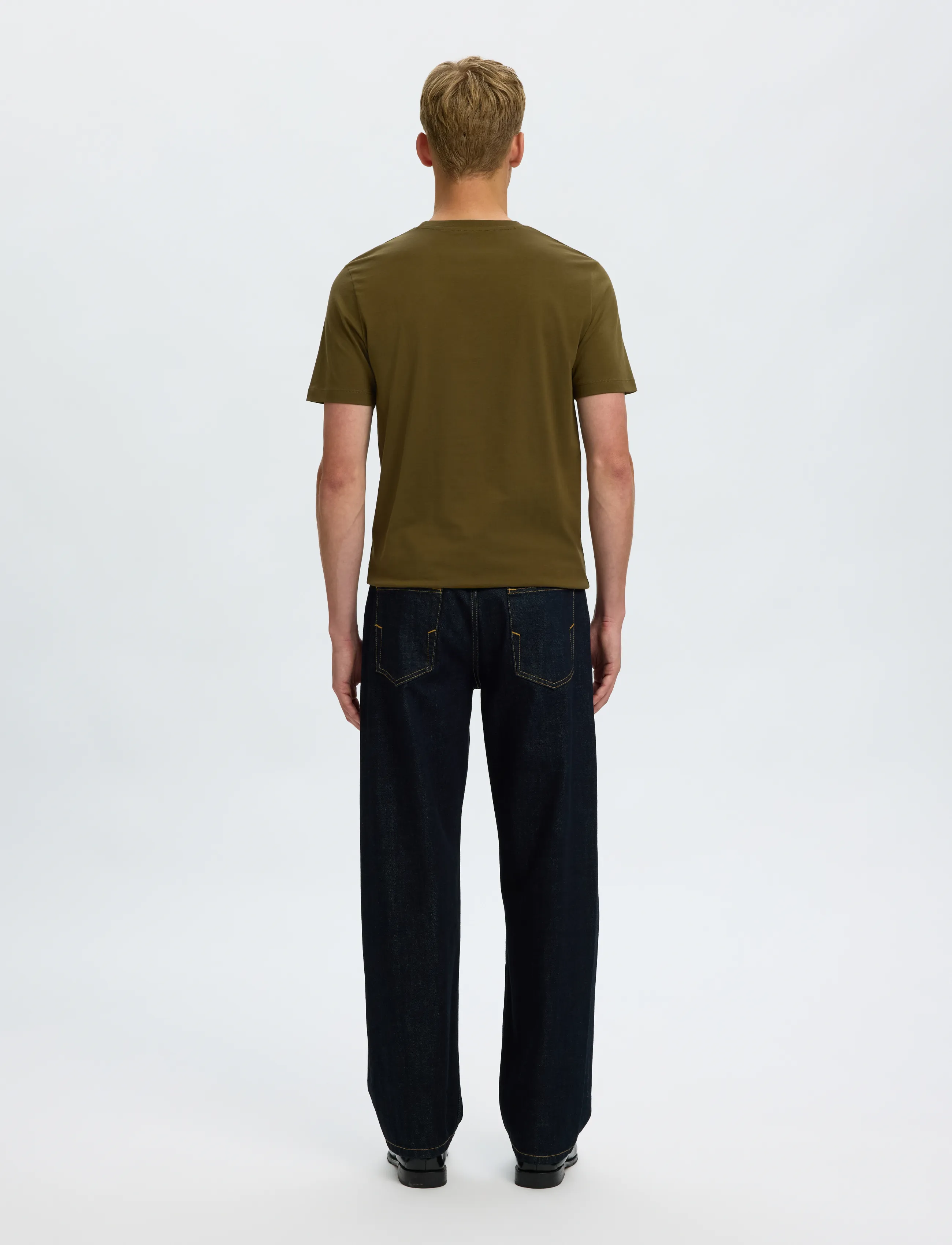 Selected - SLHCORMAC SS O-NECK TEE 3-PACK - korte mouwen - dark grey melange - 2
