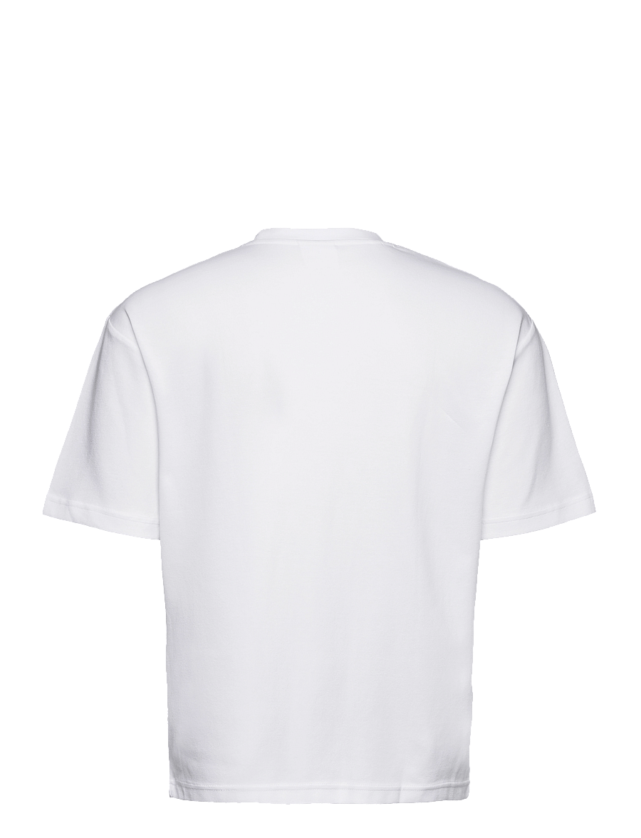 Selected - SLMLOOSEOSCAR SS O-NECK TEE NOOS - kurzärmelig - bright white - 2