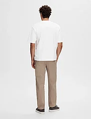 Selected Homme - SLHLOOSEOSCAR SS O-NECK TEE NOOS - lowest prices - bright white - 3