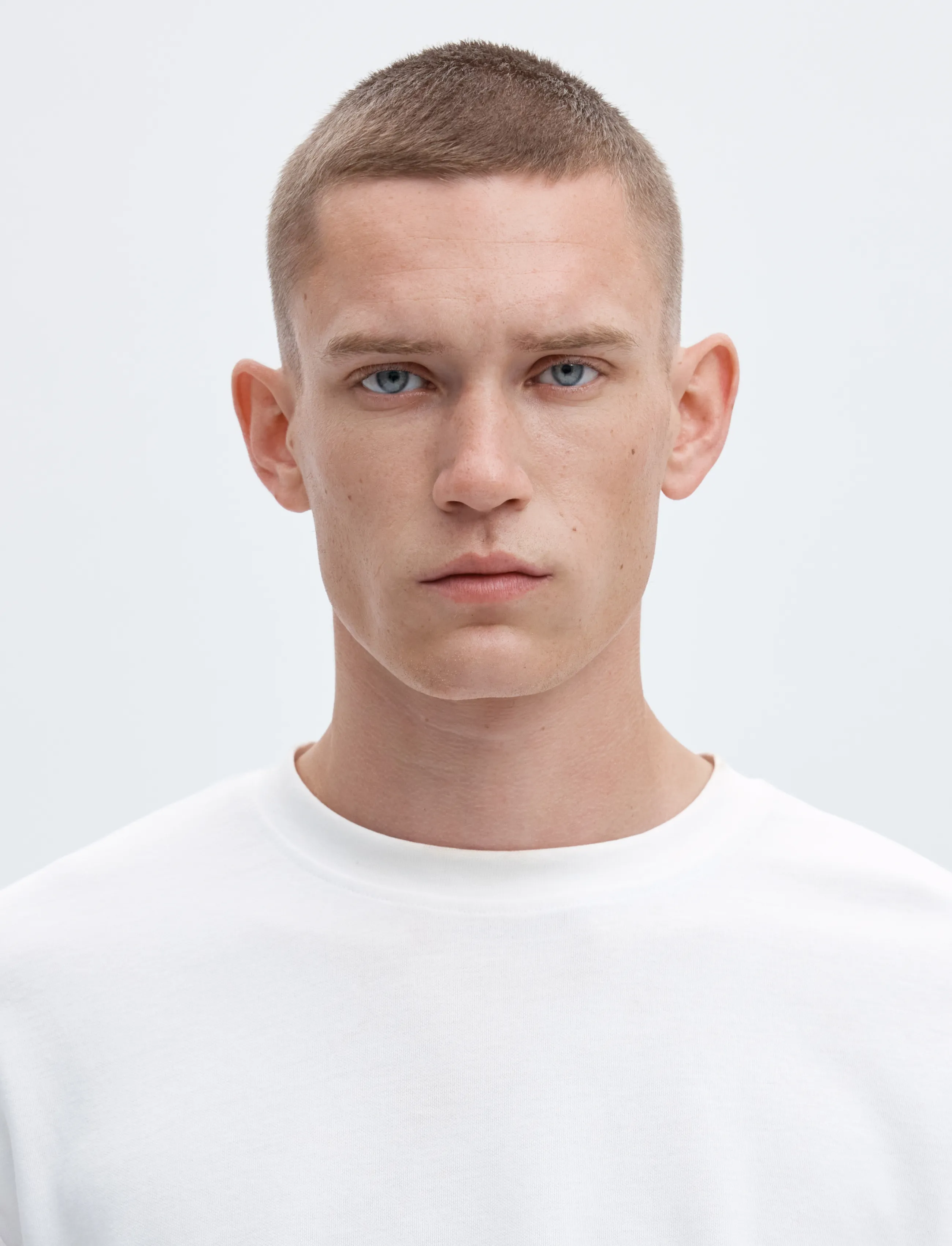 Selected - SLMLOOSEOSCAR SS O-NECK TEE NOOS - t-shirts - bright white - 5