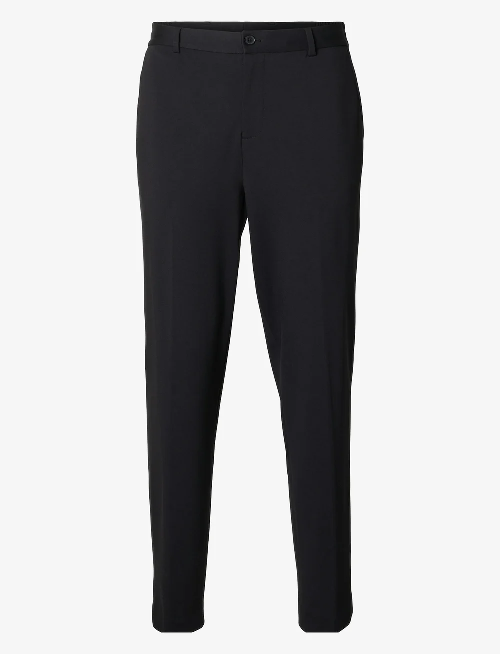 Selected - SLHSLIMTAPE-DELON STRING JERSEY FLEX TRS - vabaaja püksid - black - 1