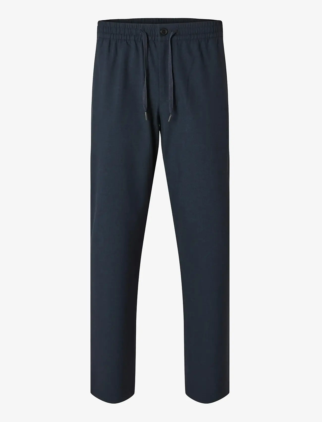 Selected - SLM196-STRAIGHT ROBERT STRING PANT NOOS - vabaaja püksid - dark sapphire - 1