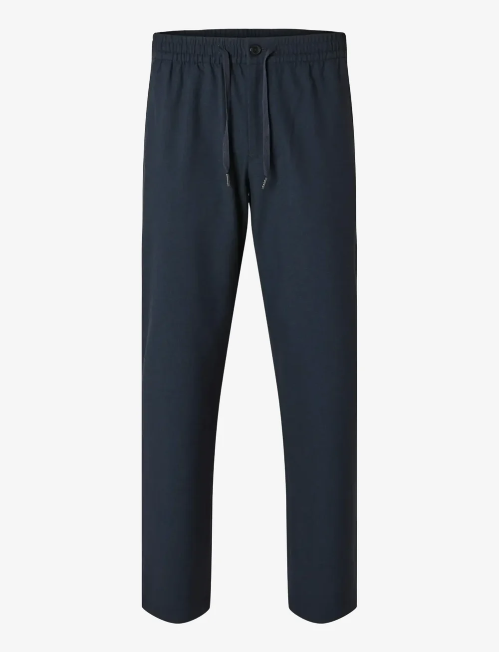 Selected - SLH196-STRAIGHT ROBERT STRING PANT NOOS - vabaaja püksid - dark sapphire - 1
