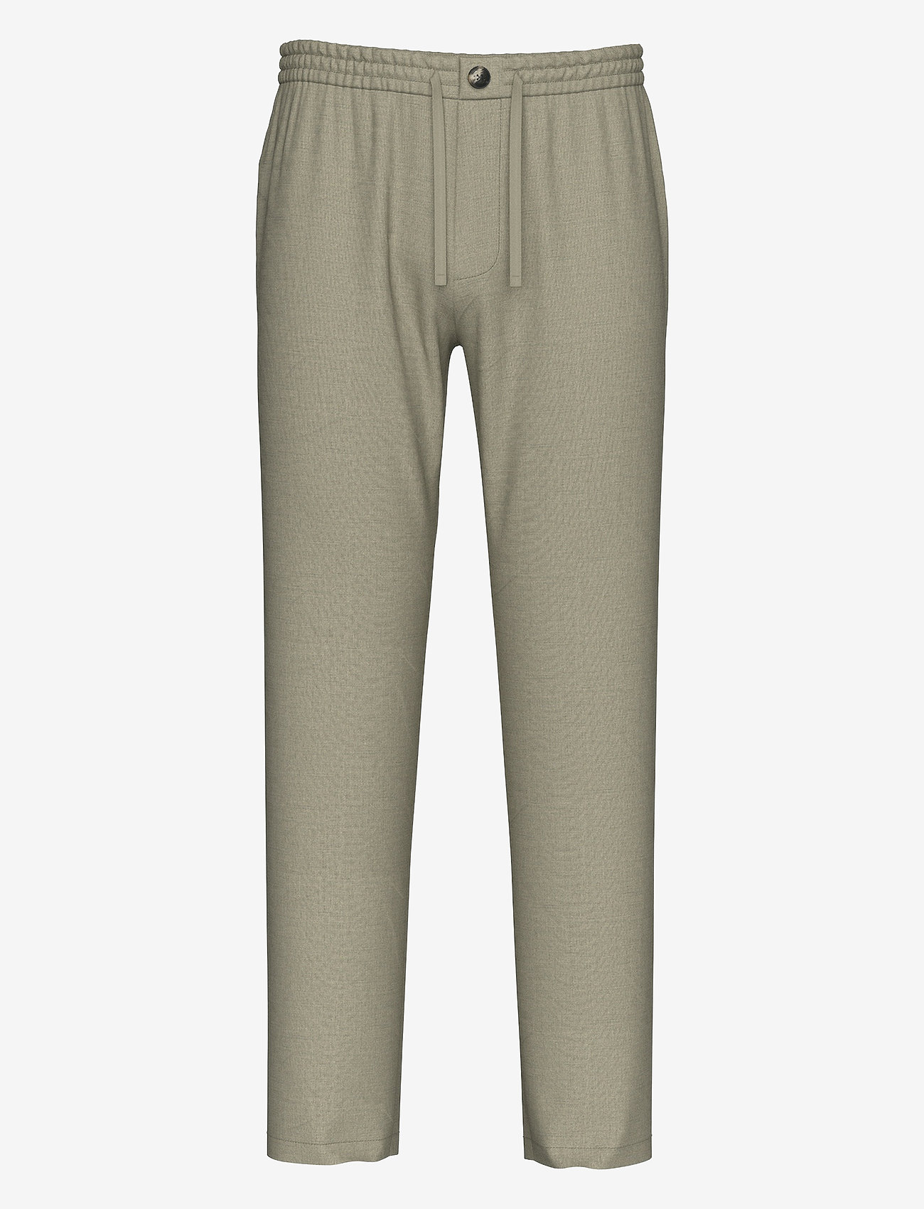 Selected - SLH196-STRAIGHT ROBERT STRING PANT NOOS - casual bukser - sand - 1