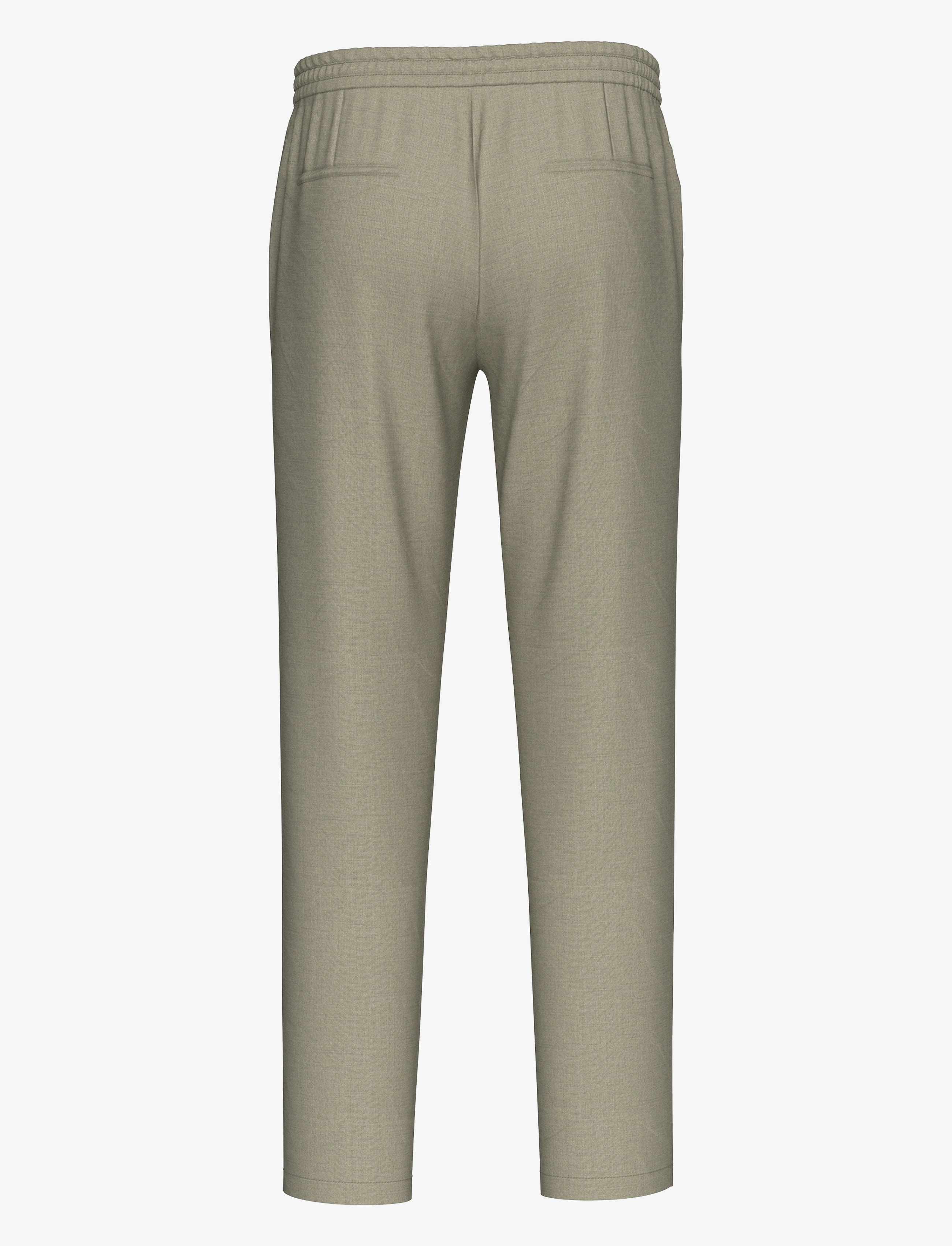 Selected - SLM196-STRAIGHT ROBERT STRING PANT NOOS - casual bukser - sand - 2