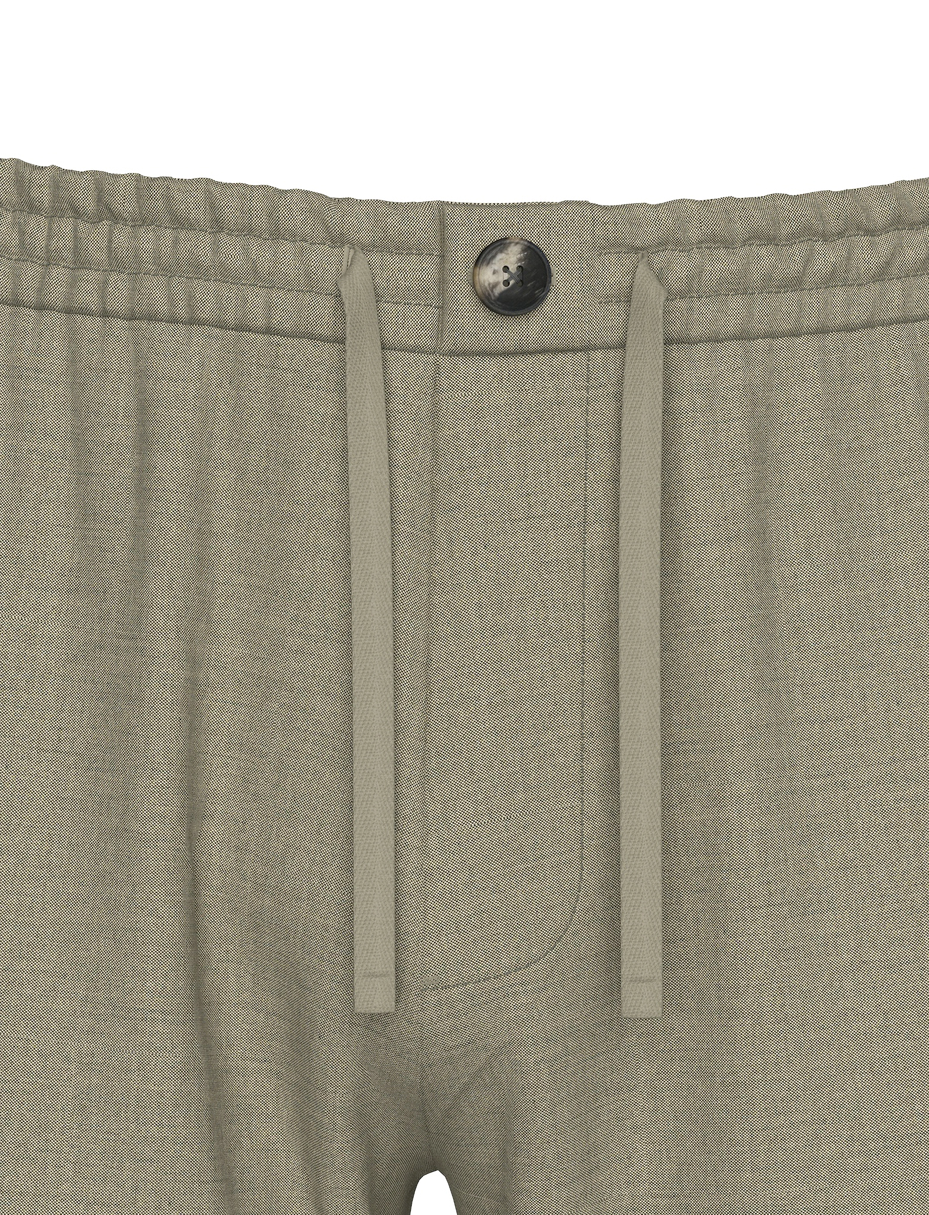 Selected Slh196-Straight Robert String Pant Noos, XS, Trousers, Beige - Casual, Männerswear