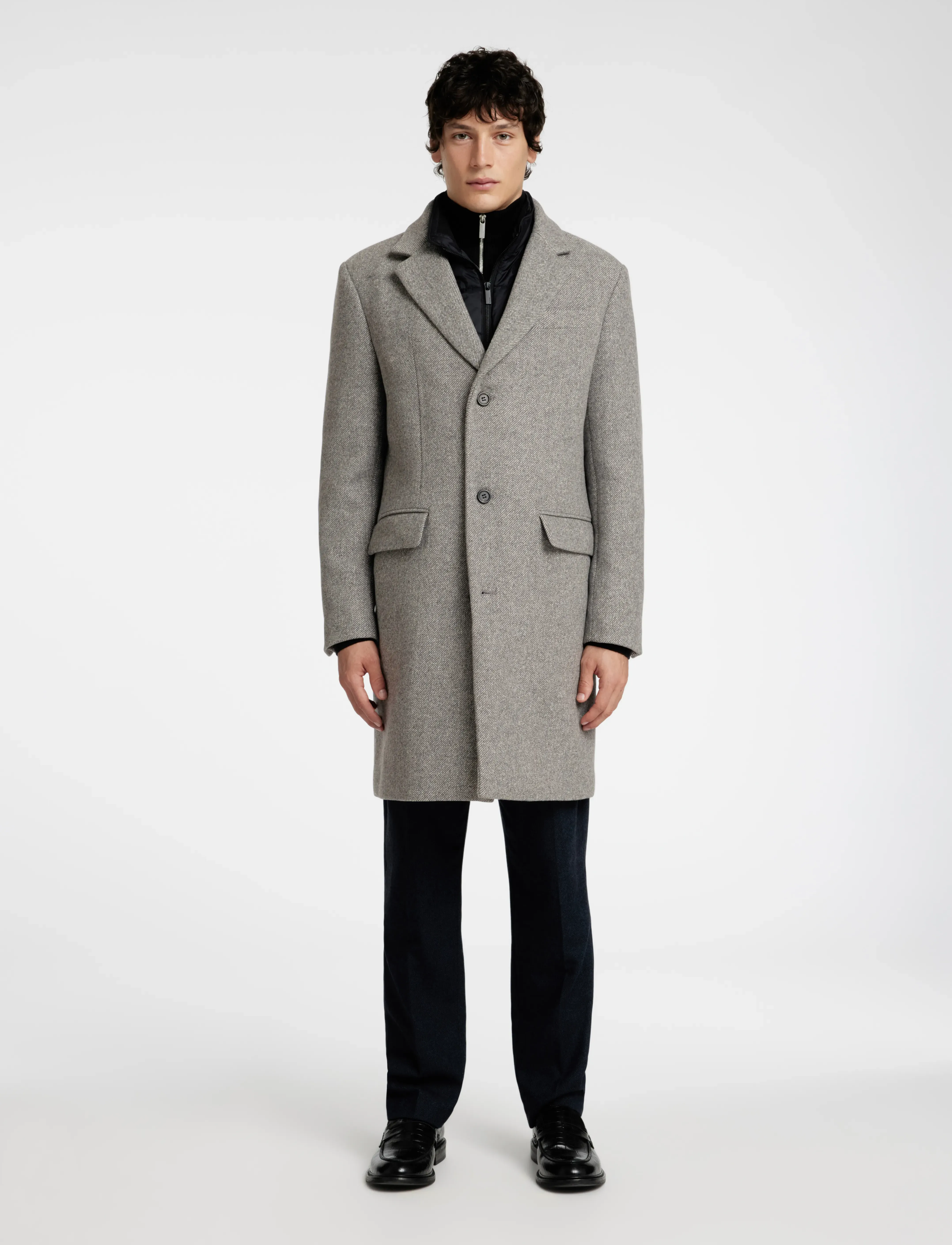 Selected - SLHNEW JOSEPH COAT NOOS - light grey melange - 3