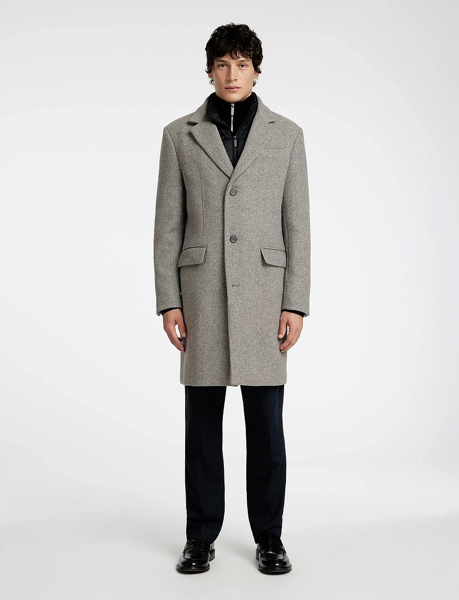 Selected - SLHNEW JOSEPH COAT NOOS - light grey melange - 3