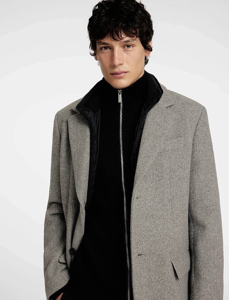 Selected - SLHNEW JOSEPH COAT NOOS - light grey melange - 5