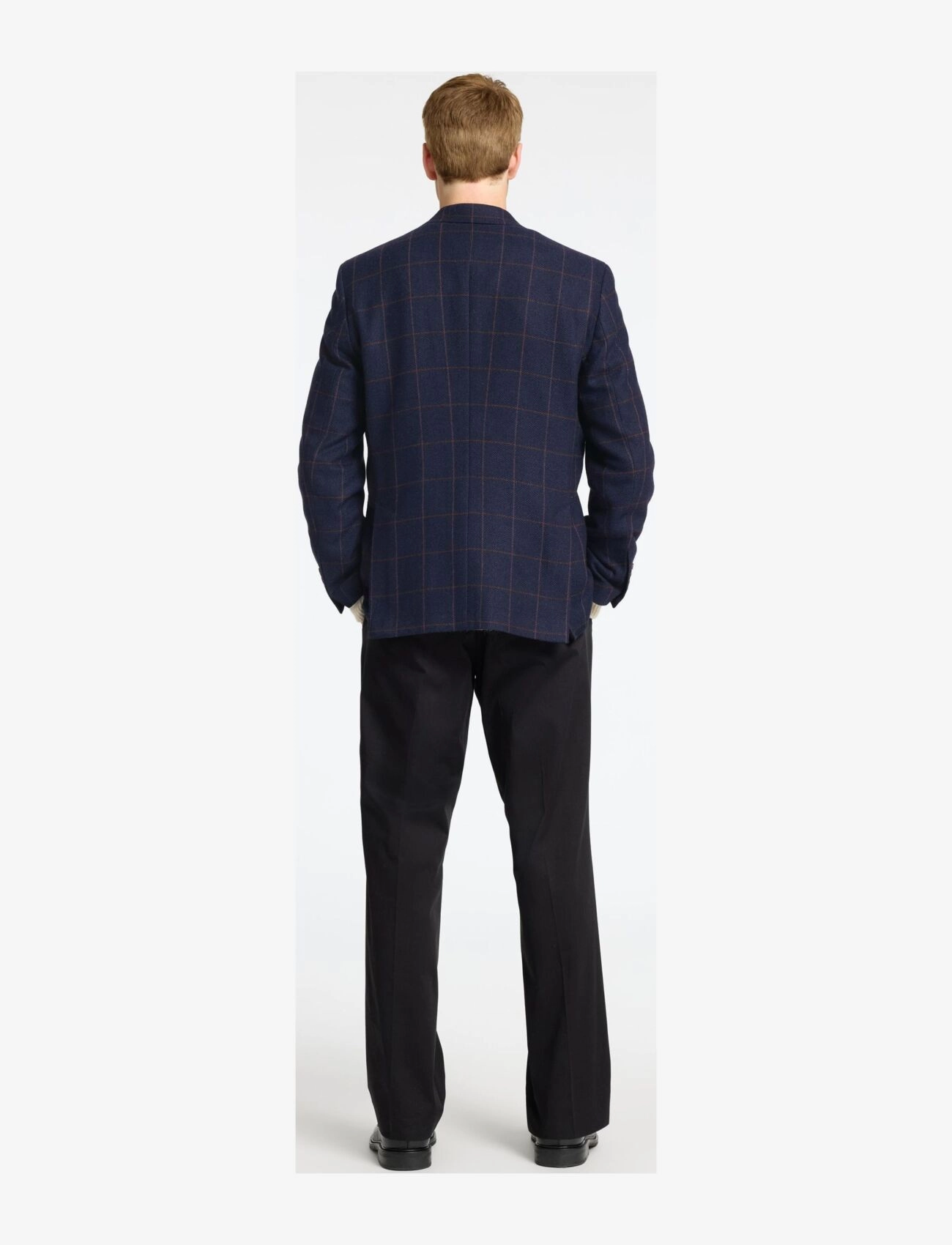 Selected - SLHSLIM-DALLAS WOOL CHECK BLZ NOOS - navy blazer - 2