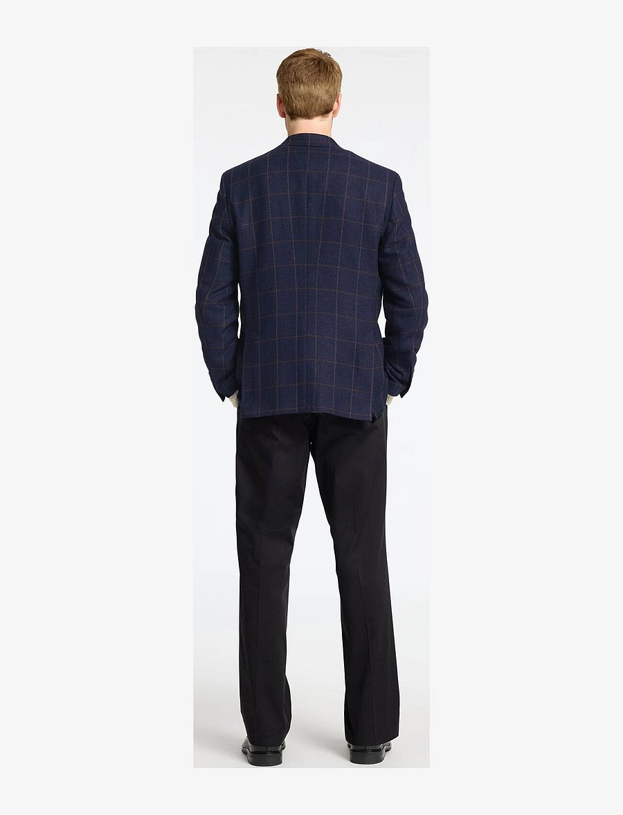 Selected - SLHSLIM-DALLAS WOOL CHECK BLZ NOOS - navy blazer - 2