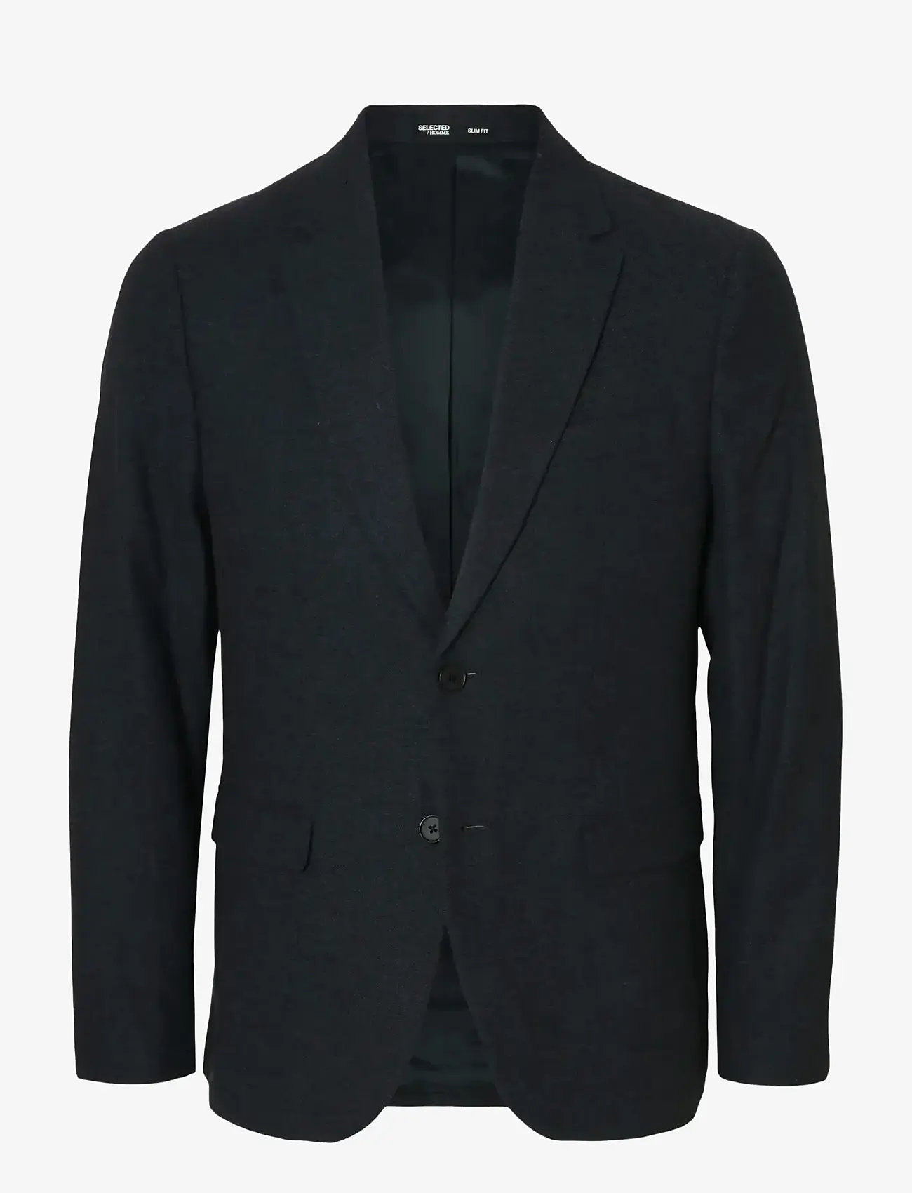 Selected - SLMSLIM-REED WOOL BLZ NOOS - yksiriviset bleiserit - dark sapphire - 1