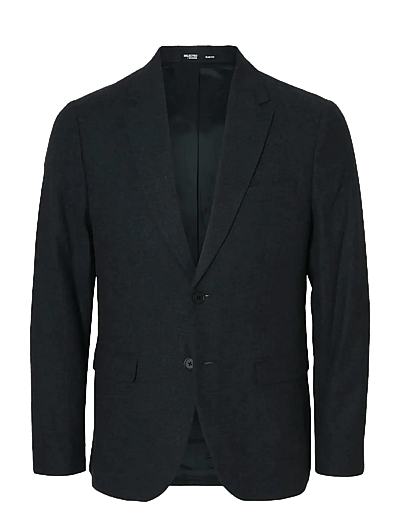 Slmslim-Reed Wool Blz Noos - Enkeltradede Blazere
