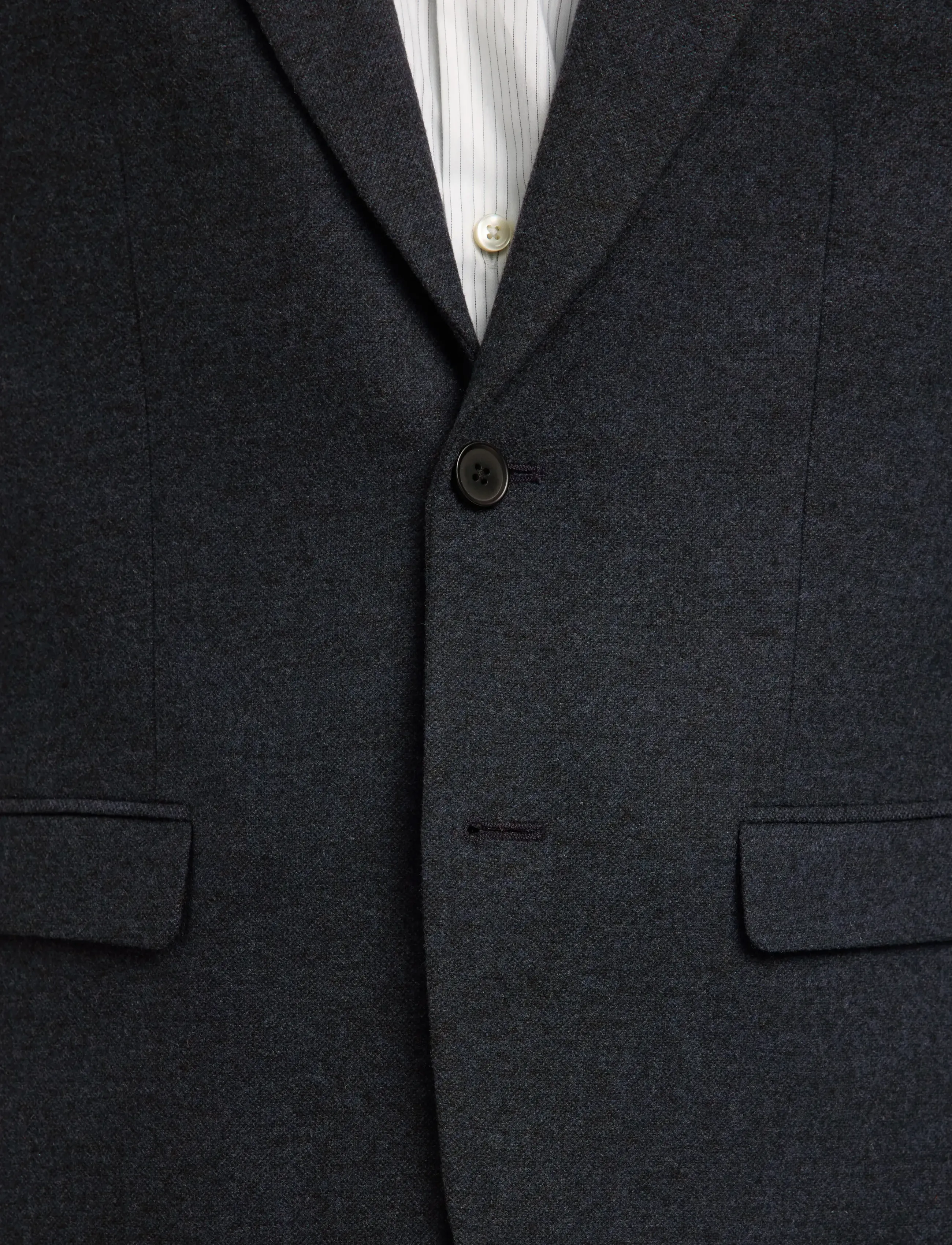 Selected - SLMSLIM-REED WOOL BLZ NOOS - einreiher - dark sapphire - 4