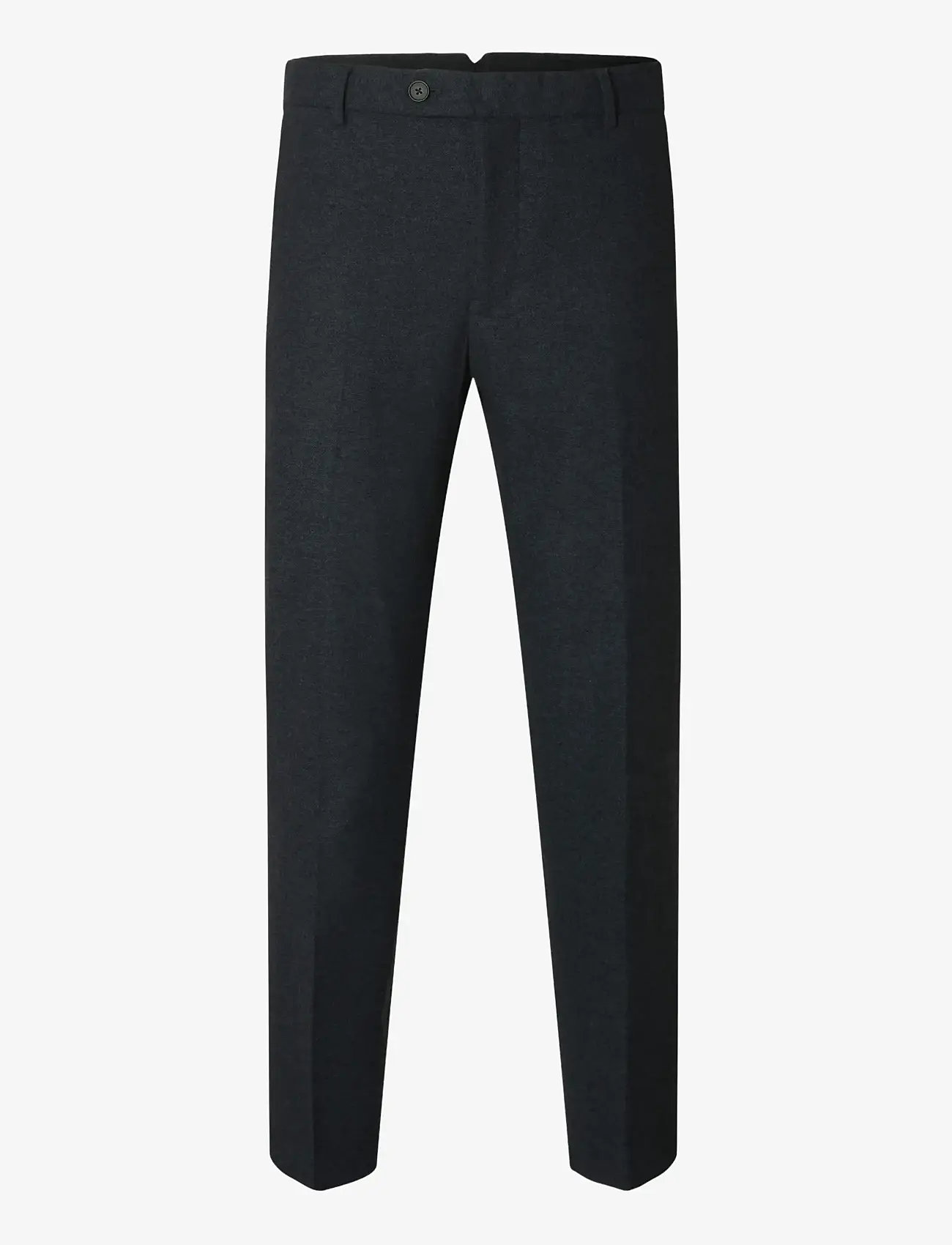 Selected - SLHSLIM-REED WOOL TRS NOOS - habitbukser - dark sapphire - 1