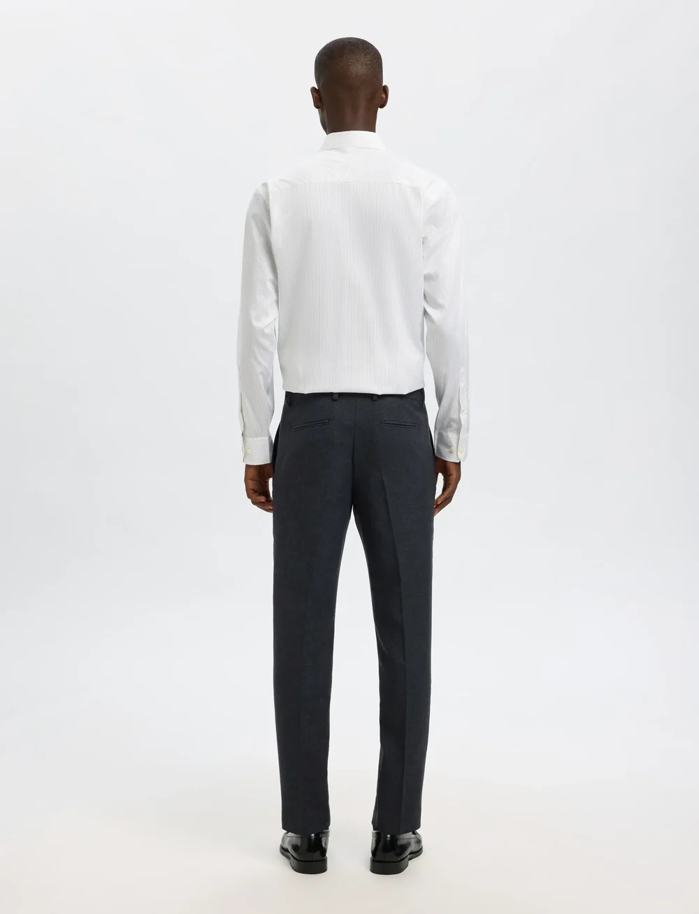 Selected - SLHSLIM-REED WOOL TRS NOOS - suit trousers - dark sapphire - 2