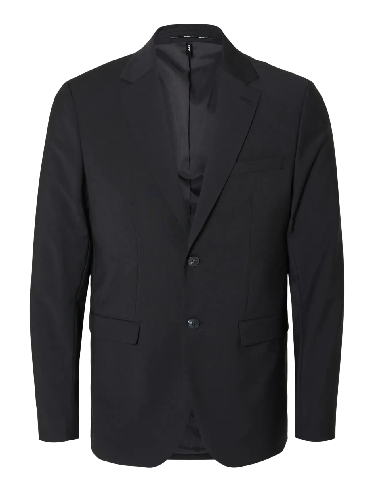 Selected SLHSLIM-THEO BLZ FLEX NOOS - Blazere - BLACK / black