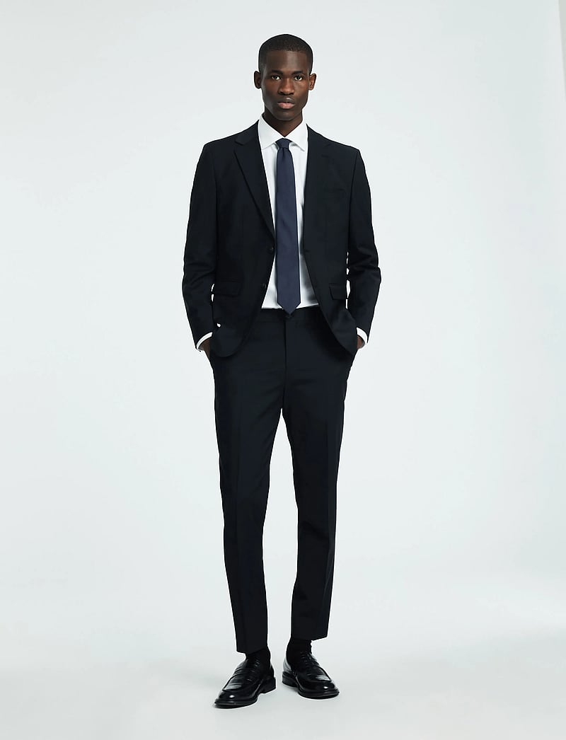 Selected - SLHSLIM-THEO BLZ FLEX NOOS - blazers à boutonnage simple - black - 3